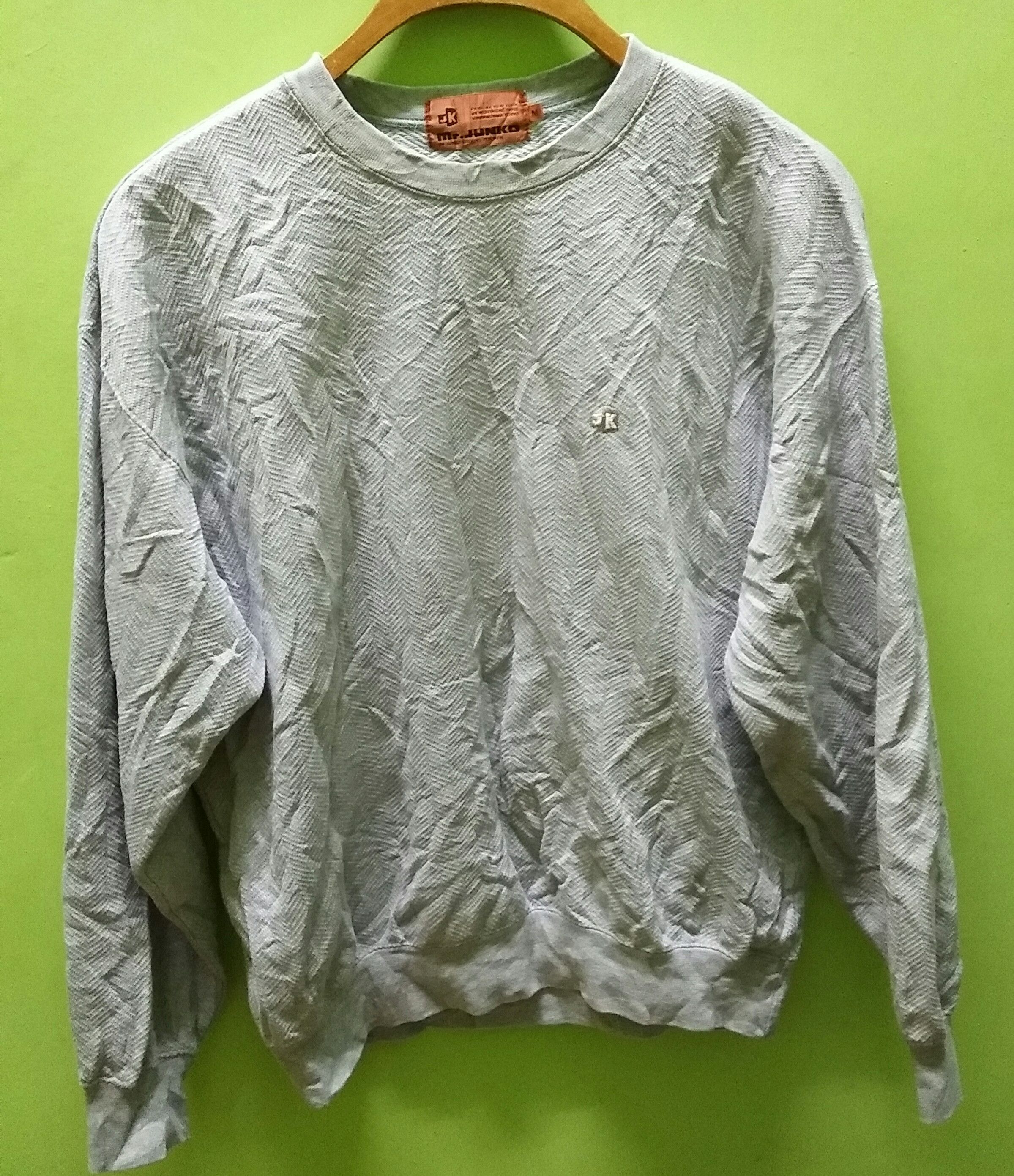 Mr. Junko Mr Junko by Junko Koshino sweatshirt embroidery spell out Size US M / EU 48-50 / 2 - 2 Thumbnail