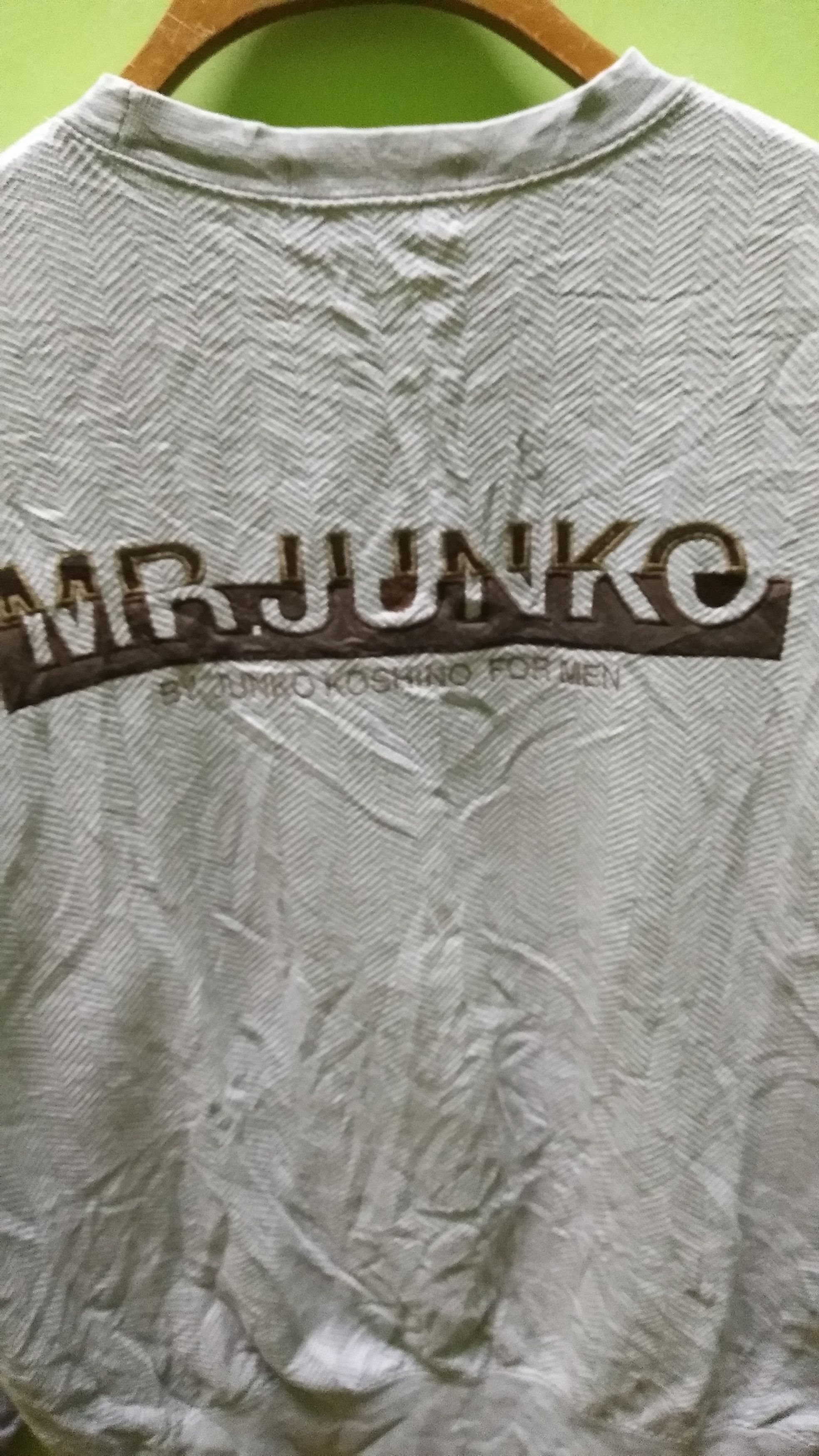 Mr. Junko Mr Junko by Junko Koshino sweatshirt embroidery spell out Size US M / EU 48-50 / 2 - 3 Thumbnail