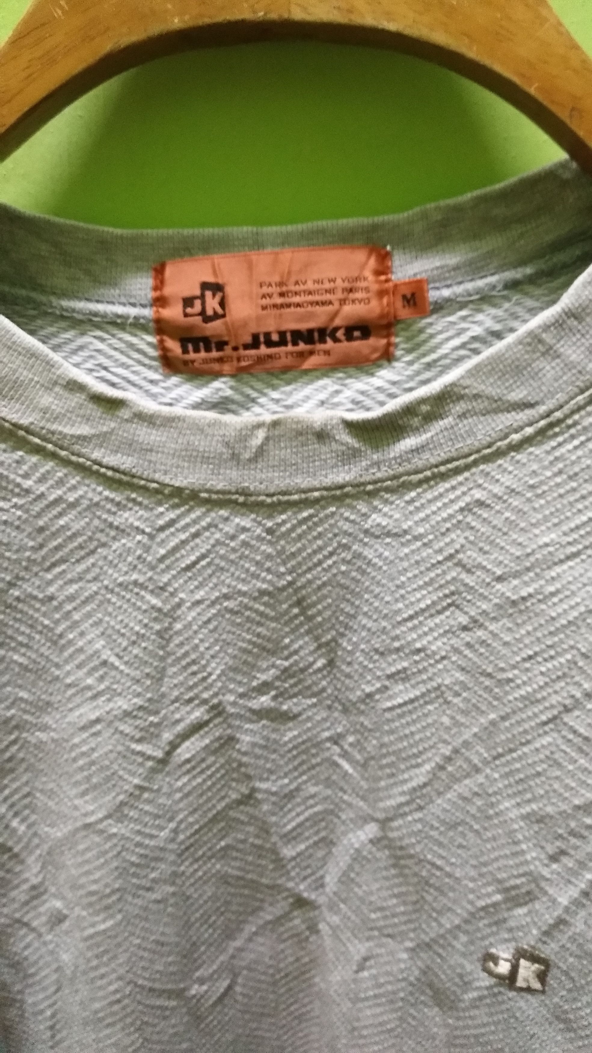 Mr. Junko Mr Junko by Junko Koshino sweatshirt embroidery spell out Size US M / EU 48-50 / 2 - 4 Thumbnail
