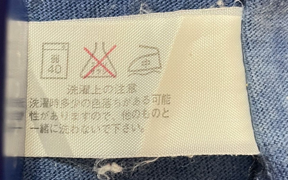 Blue Blue Japan × Indigo × Japanese Brand Vintage 90’ Blue Blue Japan pure Indigo Tee Size US M / EU 48-50 / 2 - 6 Thumbnail