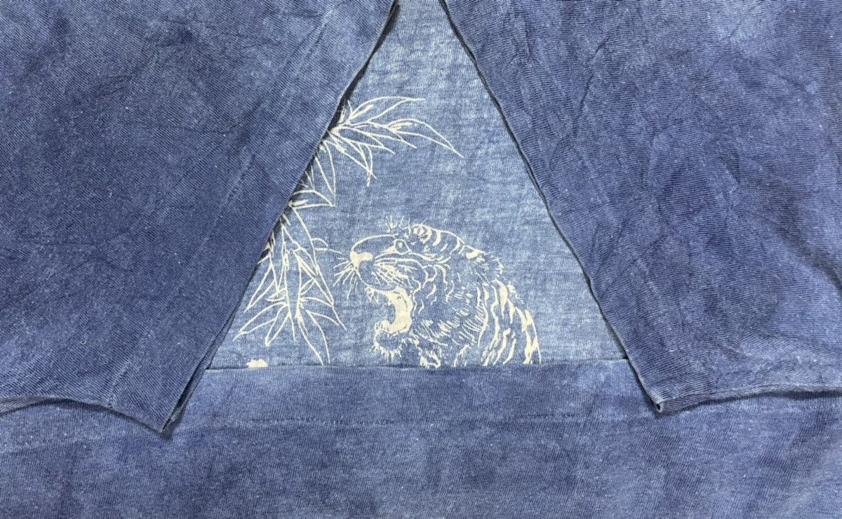 Blue Blue Japan × Indigo × Japanese Brand Vintage 90’ Blue Blue Japan pure Indigo Tee Size US M / EU 48-50 / 2 - 7 Thumbnail