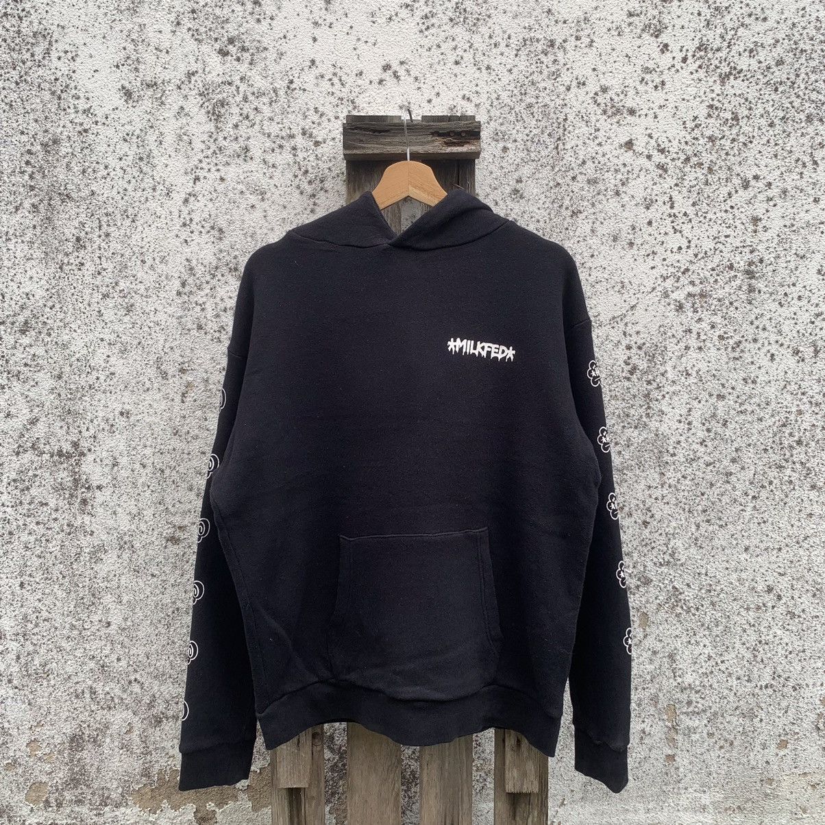 Haven × Japanese Brand Milk Feed x Heaven Black Hoodie Sweater Pullover Jumper Size US L / EU 52-54 / 3 - 2 Thumbnail
