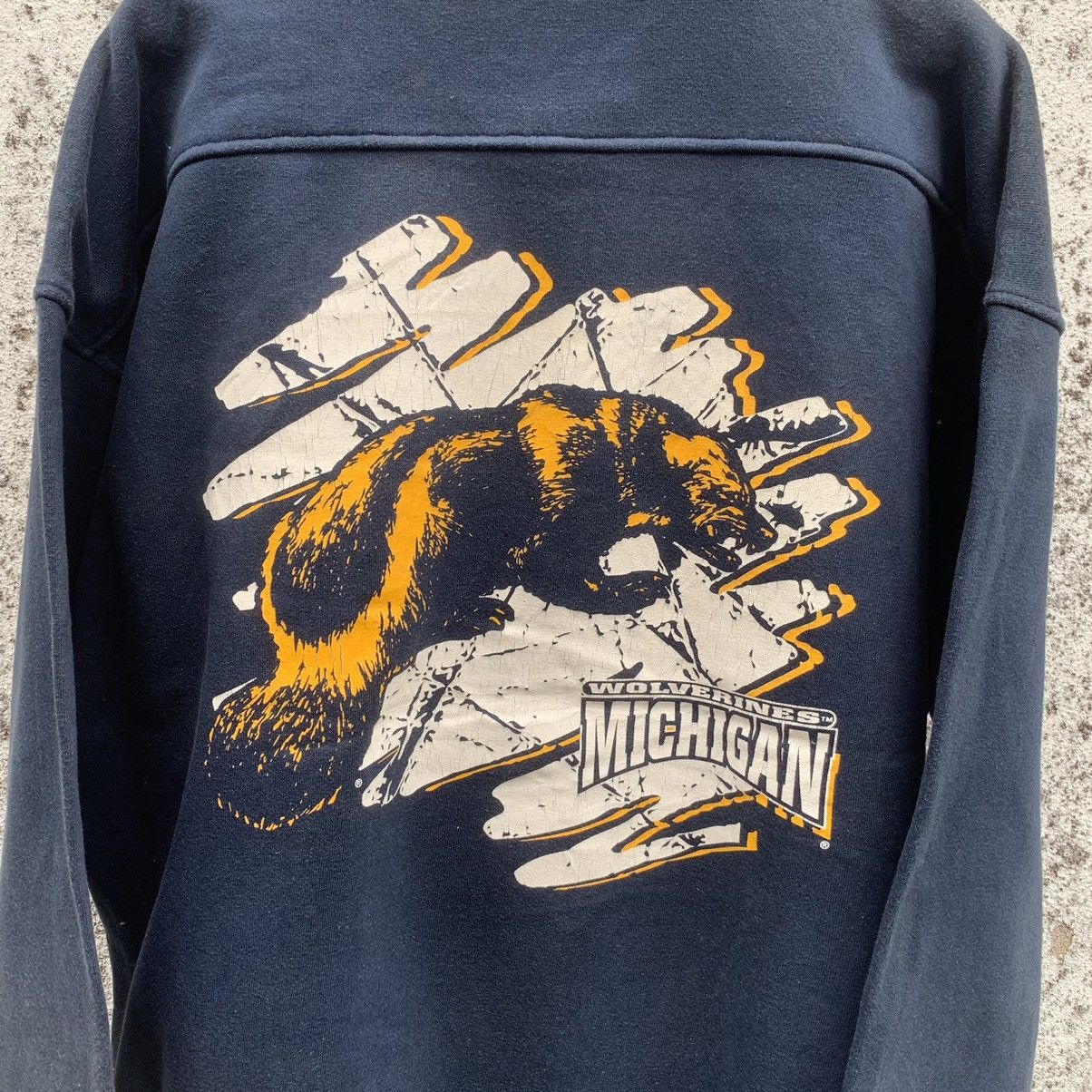 Starter × Vintage Vintage Wolverines Michigan Hoodie Starter Sweater Baggy Size US XL / EU 56 / 4 - 9 Thumbnail
