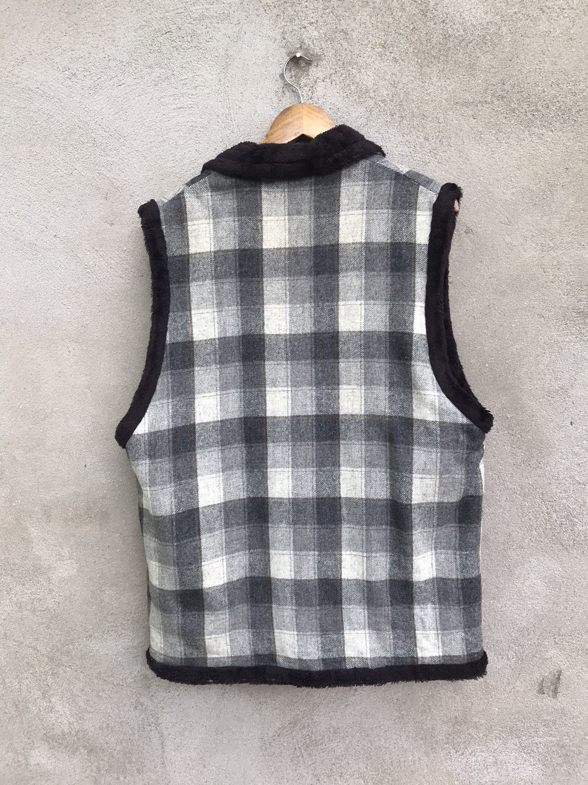 20471120 × Beauty Beast × Valentino GIANNI VALENTINO SHERPA VEST JACKET Size US L / EU 52-54 / 3 - 8 Thumbnail