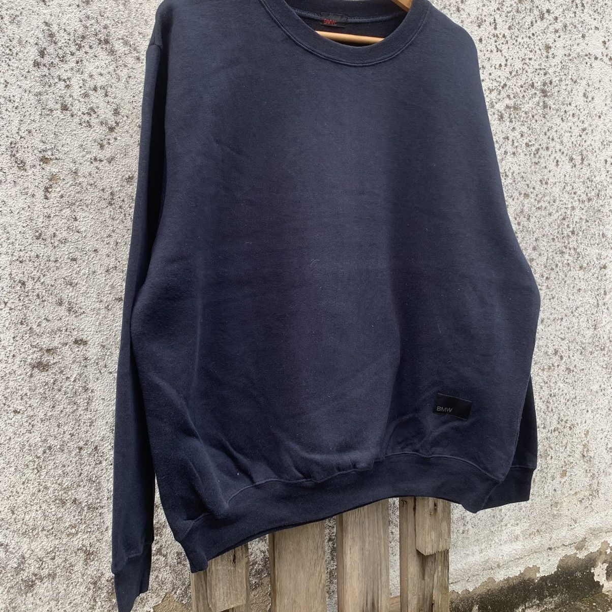 BMW × Vintage Vintage BMW Crewneck Baggy Blank Sweater Pullover Jumper Size US XL / EU 56 / 4 - 2 Thumbnail