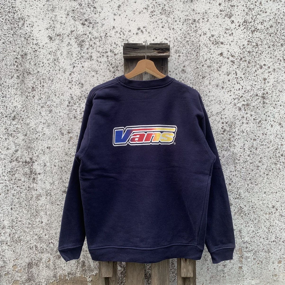 Vans × Vintage Vans Rainbow Crewneck Sweater Streetwear FadedSkate Pullover Size US M / EU 48-50 / 2 - 1 Thumbnail