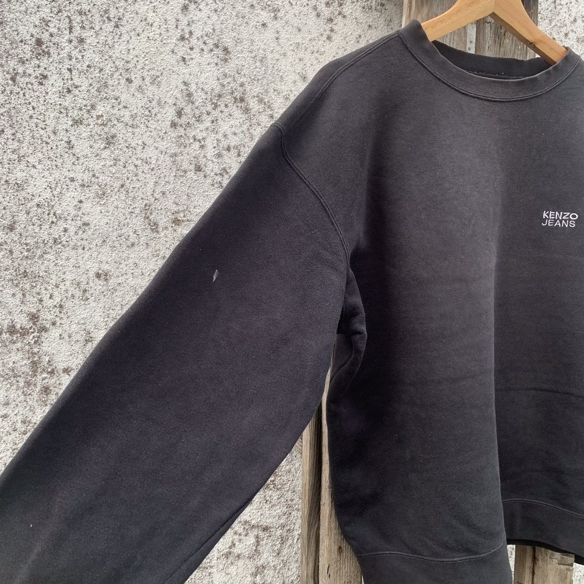 Japanese Brand × Kenzo × Vintage ACCEPT OFFERS 📌 Kenzo Jeans Embroidery Baggy Faded Sweater Size US L / EU 52-54 / 3 - 8 Thumbnail