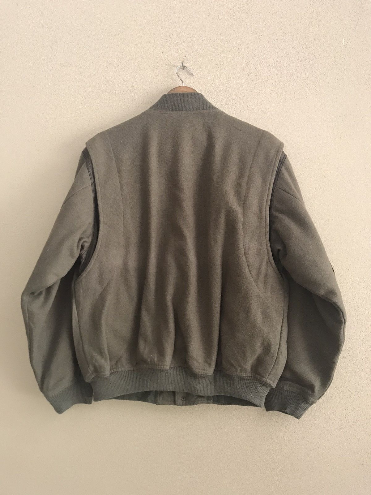 Vintage Miller wool varsity jacket nice design Size US M / EU 48-50 / 2 - 2 Thumbnail