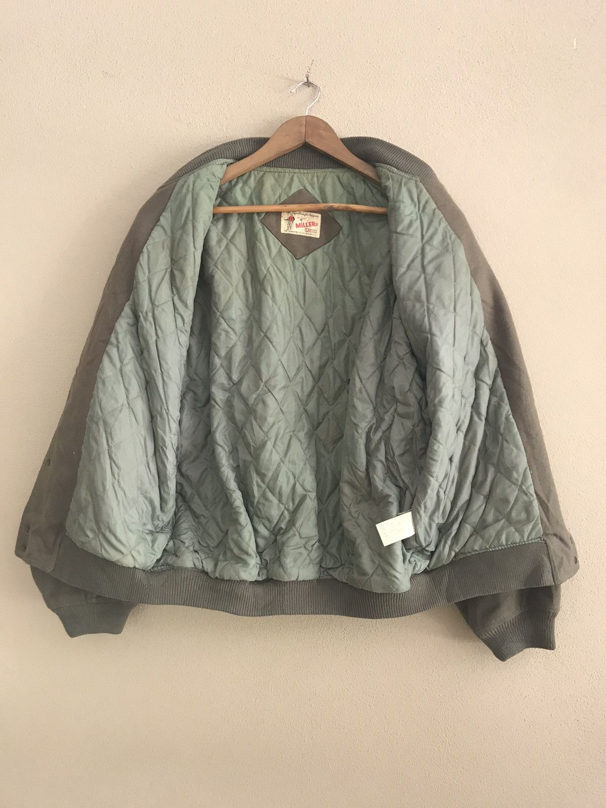 Vintage Miller wool varsity jacket nice design Size US M / EU 48-50 / 2 - 9 Thumbnail
