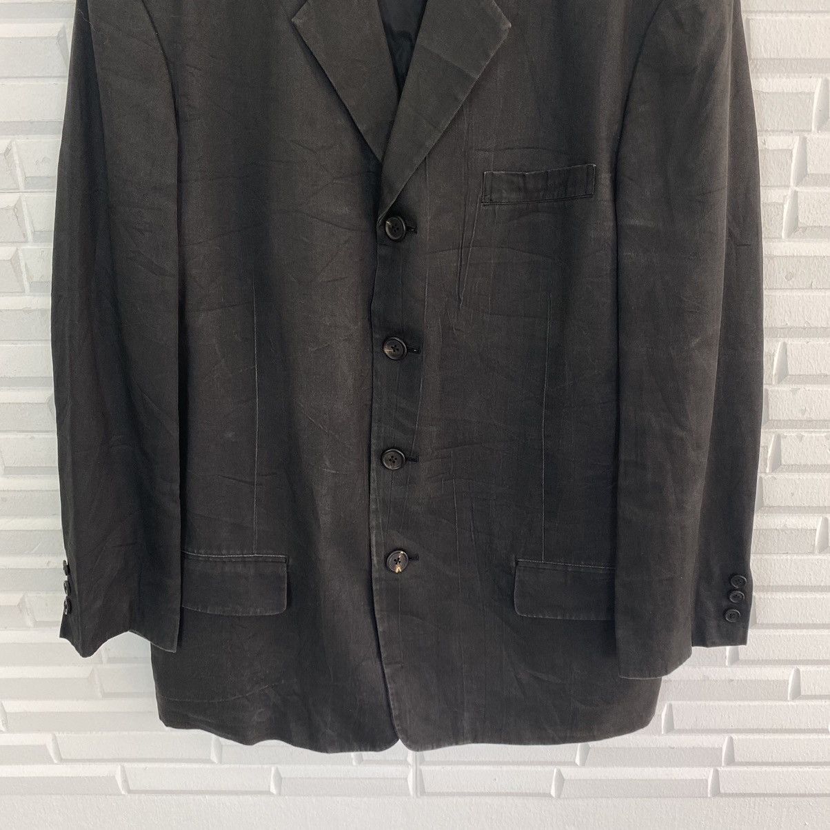 Yohji Yamamoto YS FOR MEN COTTON BLAZER JACKET SZ M Size US M / EU 48-50 / 2 - 6 Thumbnail