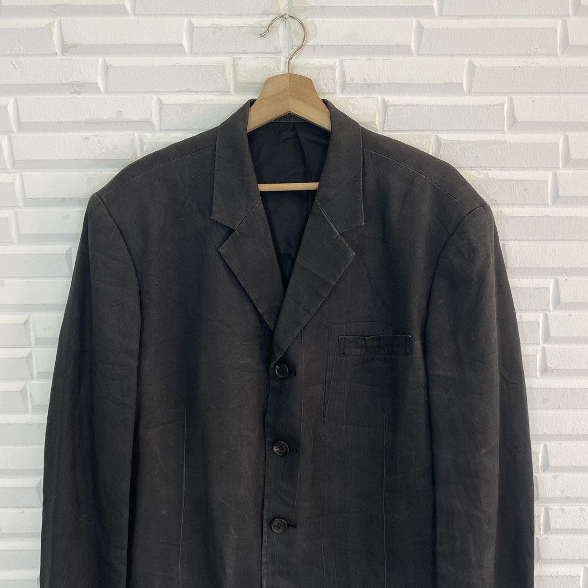 Yohji Yamamoto YS FOR MEN COTTON BLAZER JACKET SZ M Size US M / EU 48-50 / 2 - 5 Thumbnail