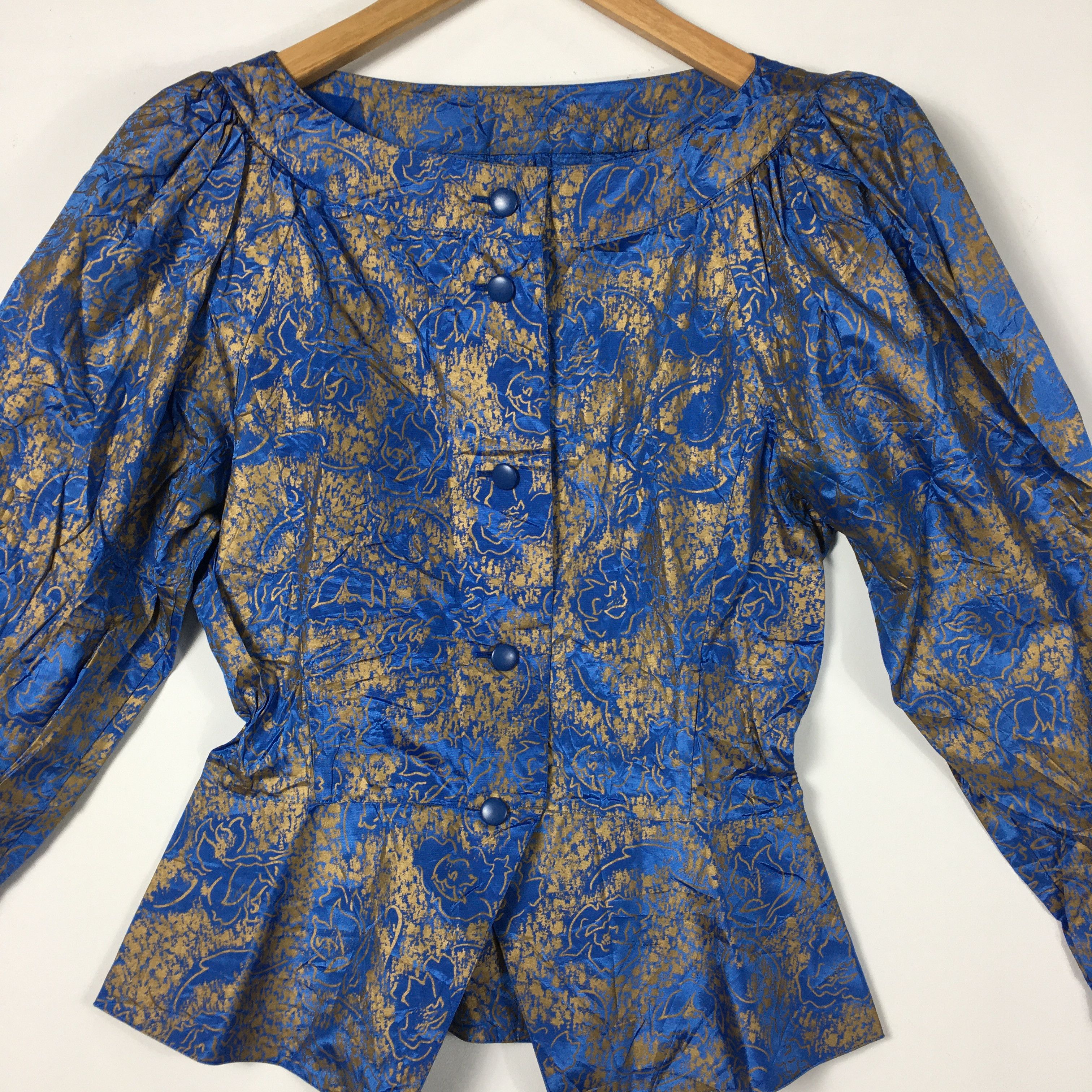 Christian Dior Monsieur × Dior CHRISTIAN DIOR Paris Pret-A-Porter Blouse Shirt Designer Size M / US 6-8 / IT 42-44 - 2 Thumbnail