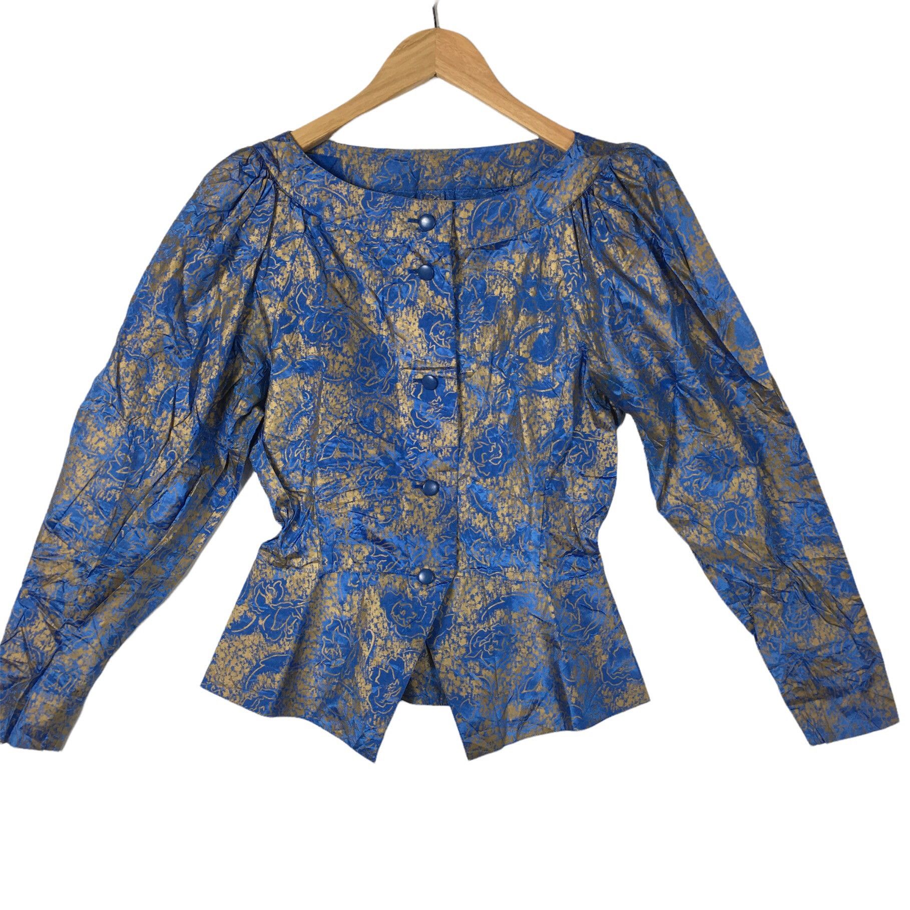 Christian Dior Monsieur × Dior CHRISTIAN DIOR Paris Pret-A-Porter Blouse Shirt Designer Size M / US 6-8 / IT 42-44 - 7 Thumbnail