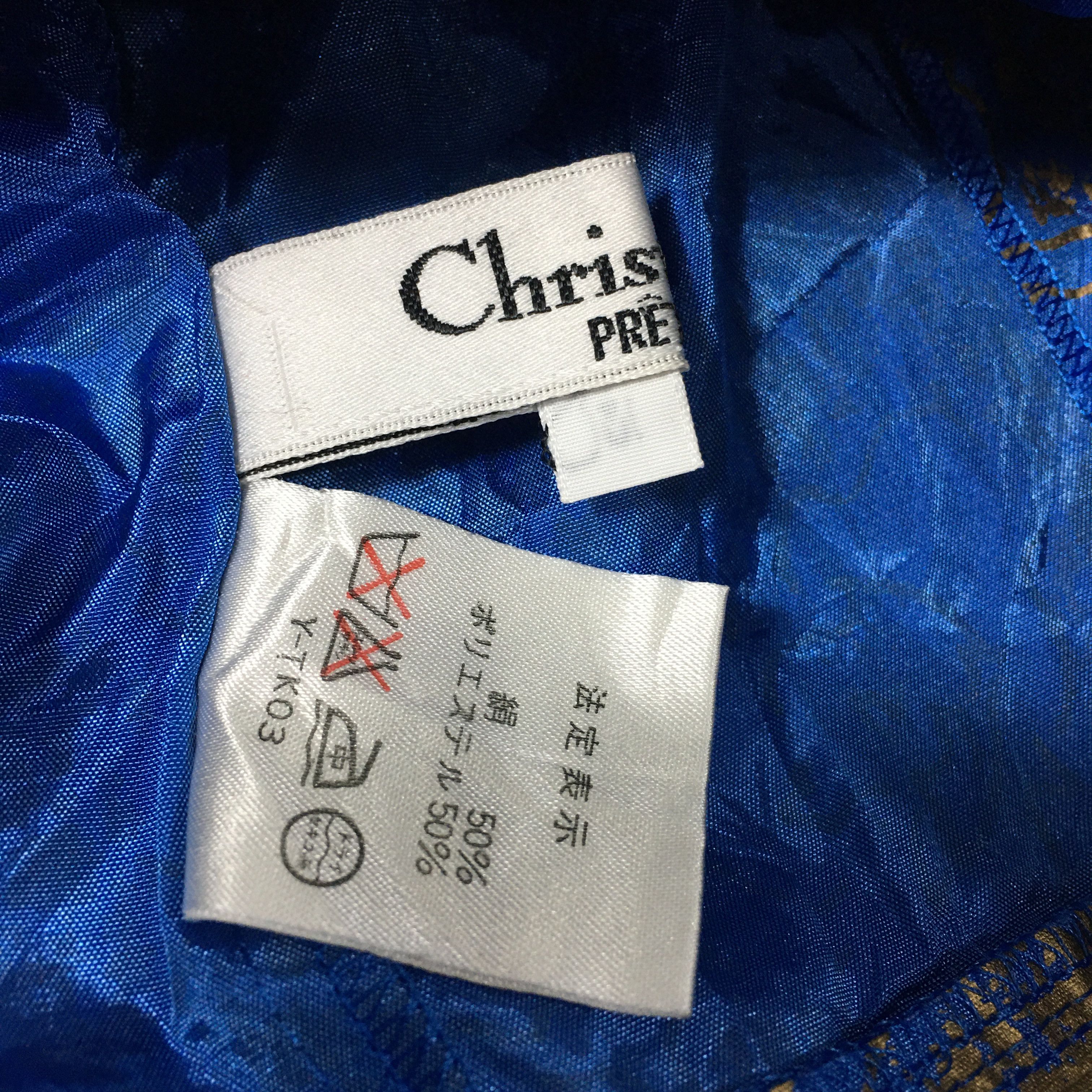 Christian Dior Monsieur × Dior CHRISTIAN DIOR Paris Pret-A-Porter Blouse Shirt Designer Size M / US 6-8 / IT 42-44 - 4 Thumbnail