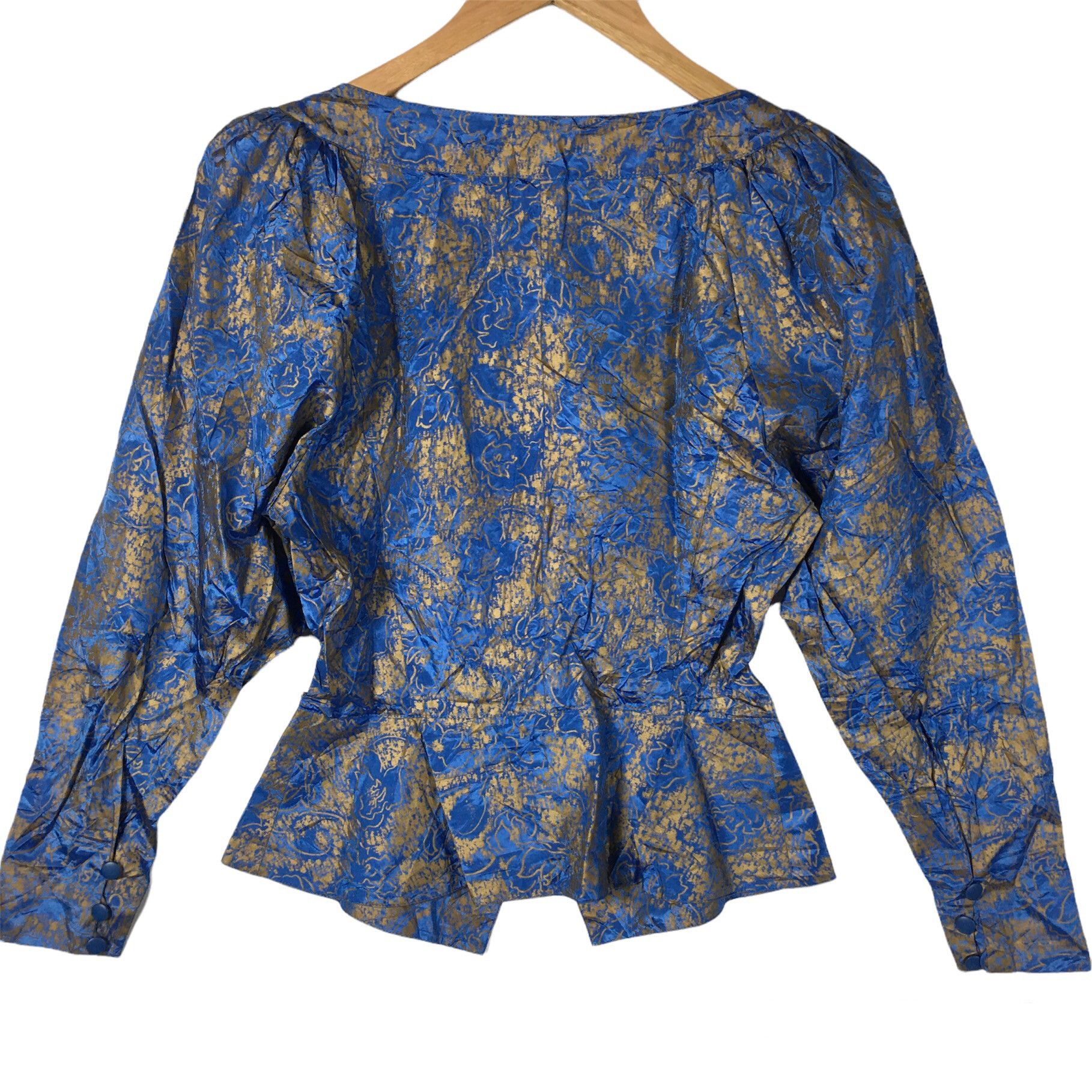 Christian Dior Monsieur × Dior CHRISTIAN DIOR Paris Pret-A-Porter Blouse Shirt Designer Size M / US 6-8 / IT 42-44 - 6 Thumbnail
