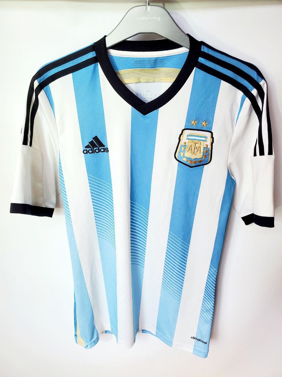 ARGENTINA 2013 2015 HOME FOOTBALL SHIRT SOCCER JERSEY ADIDAS G74569 sz M