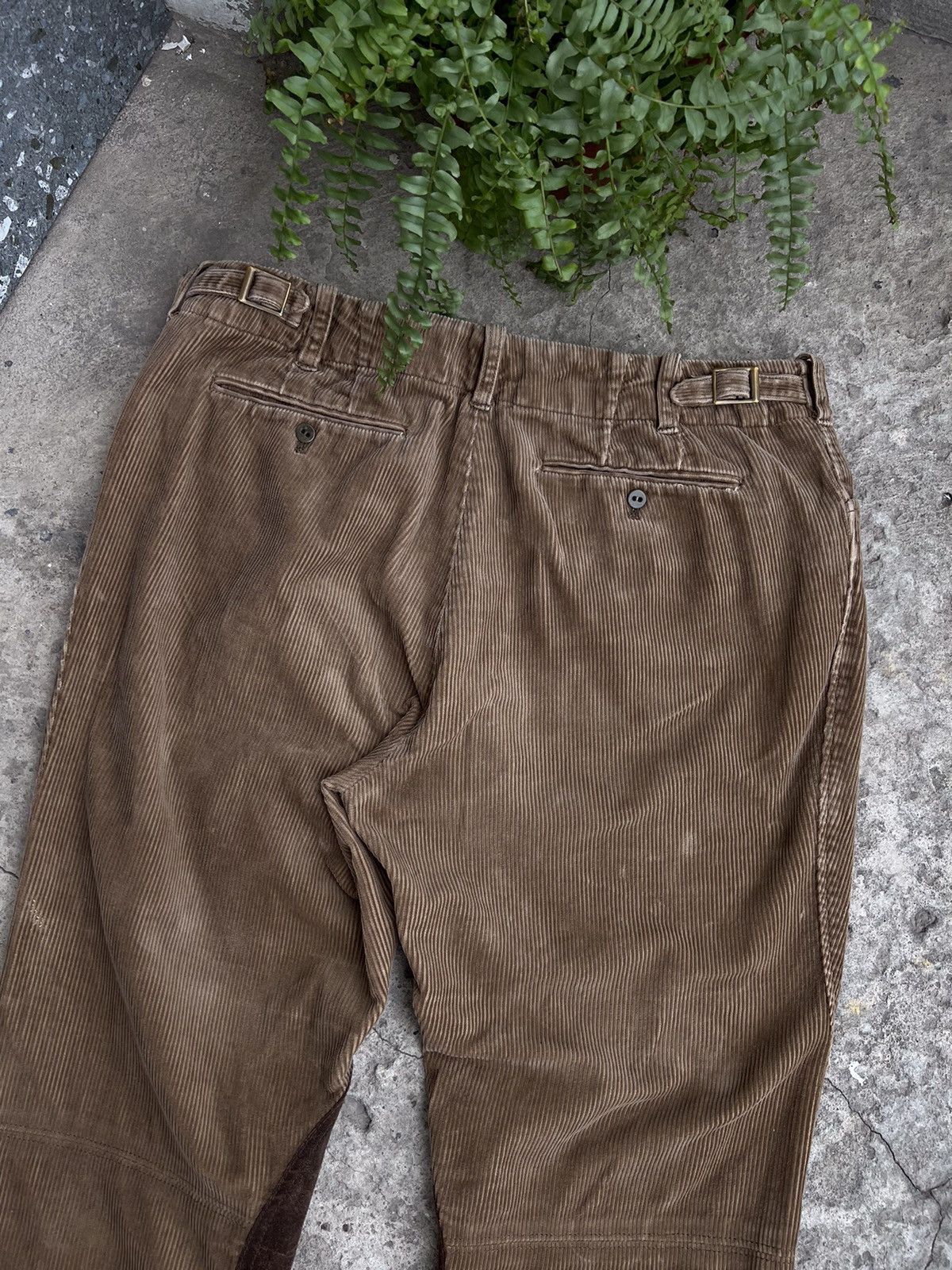 Polo Ralph Lauren × Vintage vintage Polo Ralph Lauren suede pants cowboy style corduroy Size 30" / US 8 / IT 44 - 7 Thumbnail