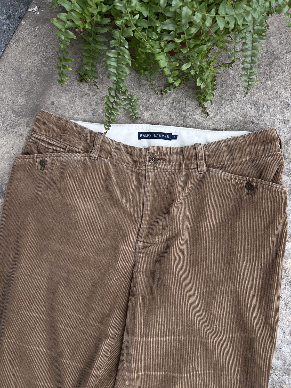 Polo Ralph Lauren × Vintage vintage Polo Ralph Lauren suede pants cowboy style corduroy Size 30" / US 8 / IT 44 - 6 Thumbnail