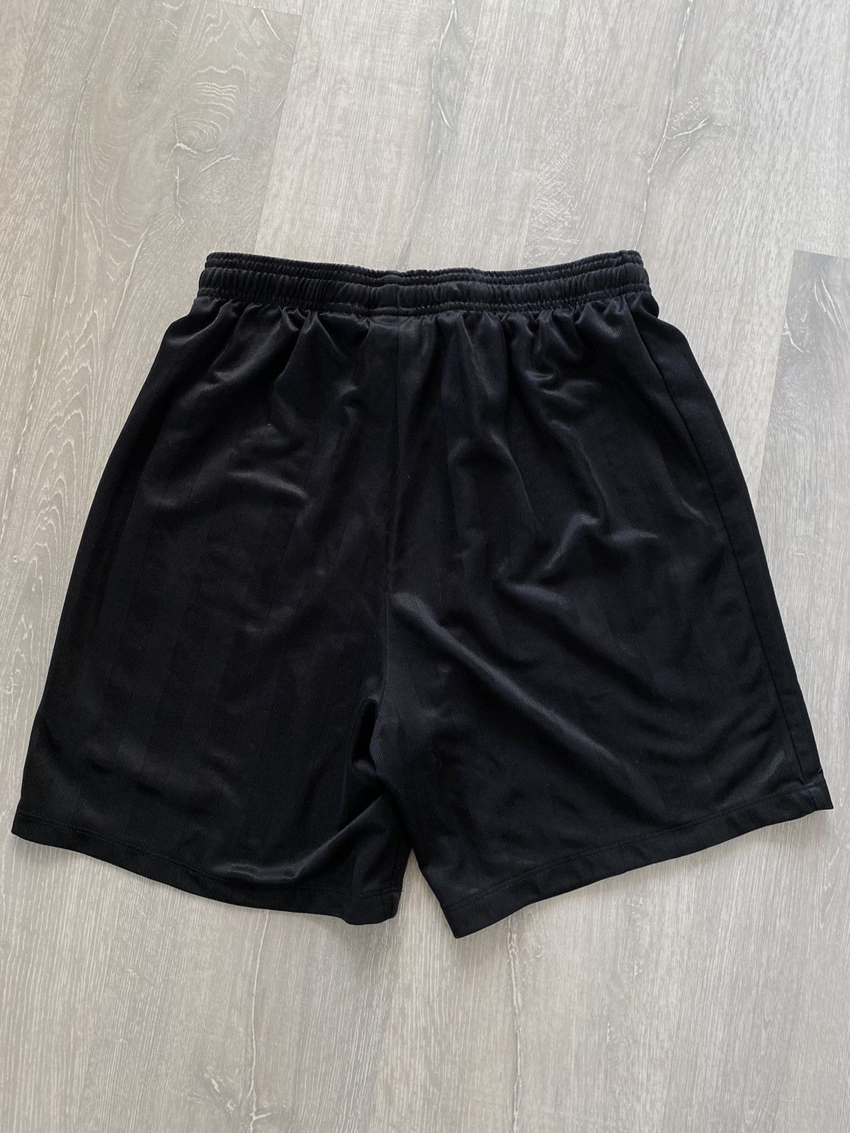 Nike × Vintage Nike vintage black shorts small swoosh Size US 32 / EU 48 - 6 Thumbnail