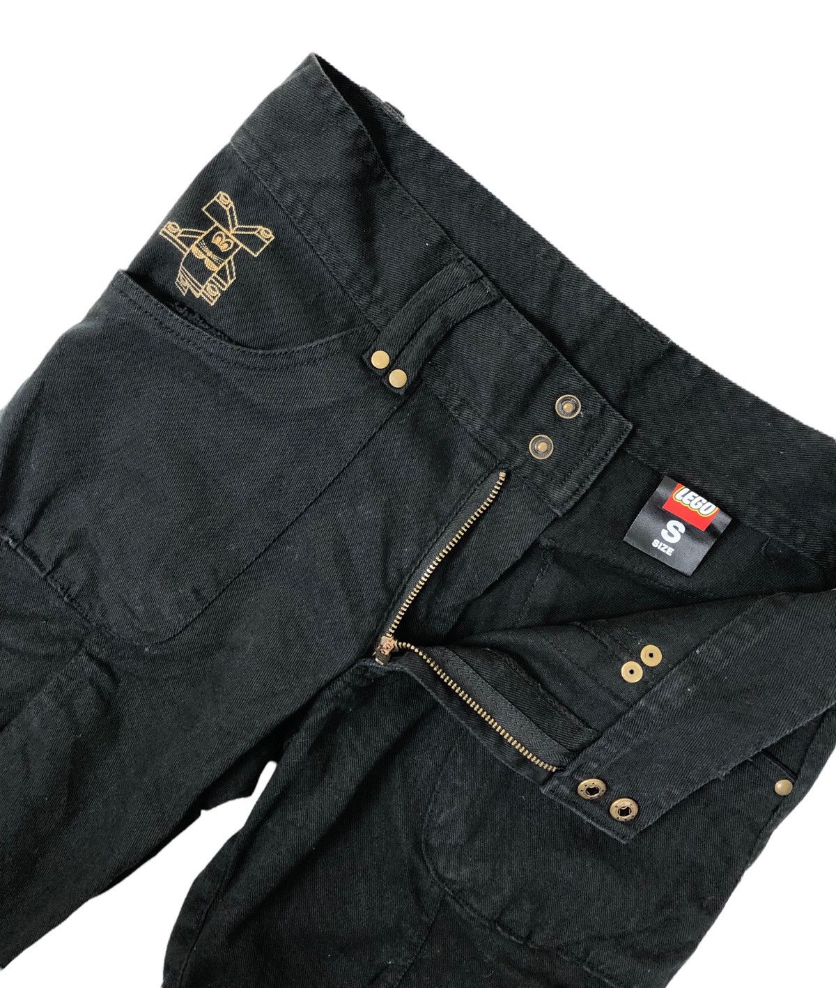 LEGO Lego Black Slim Fit Pants Size US 29 - 7 Thumbnail