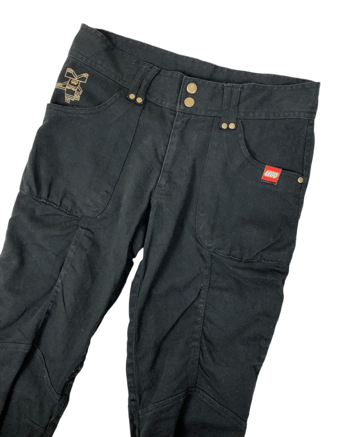 LEGO Lego Black Slim Fit Pants Size US 29 - 5 Thumbnail