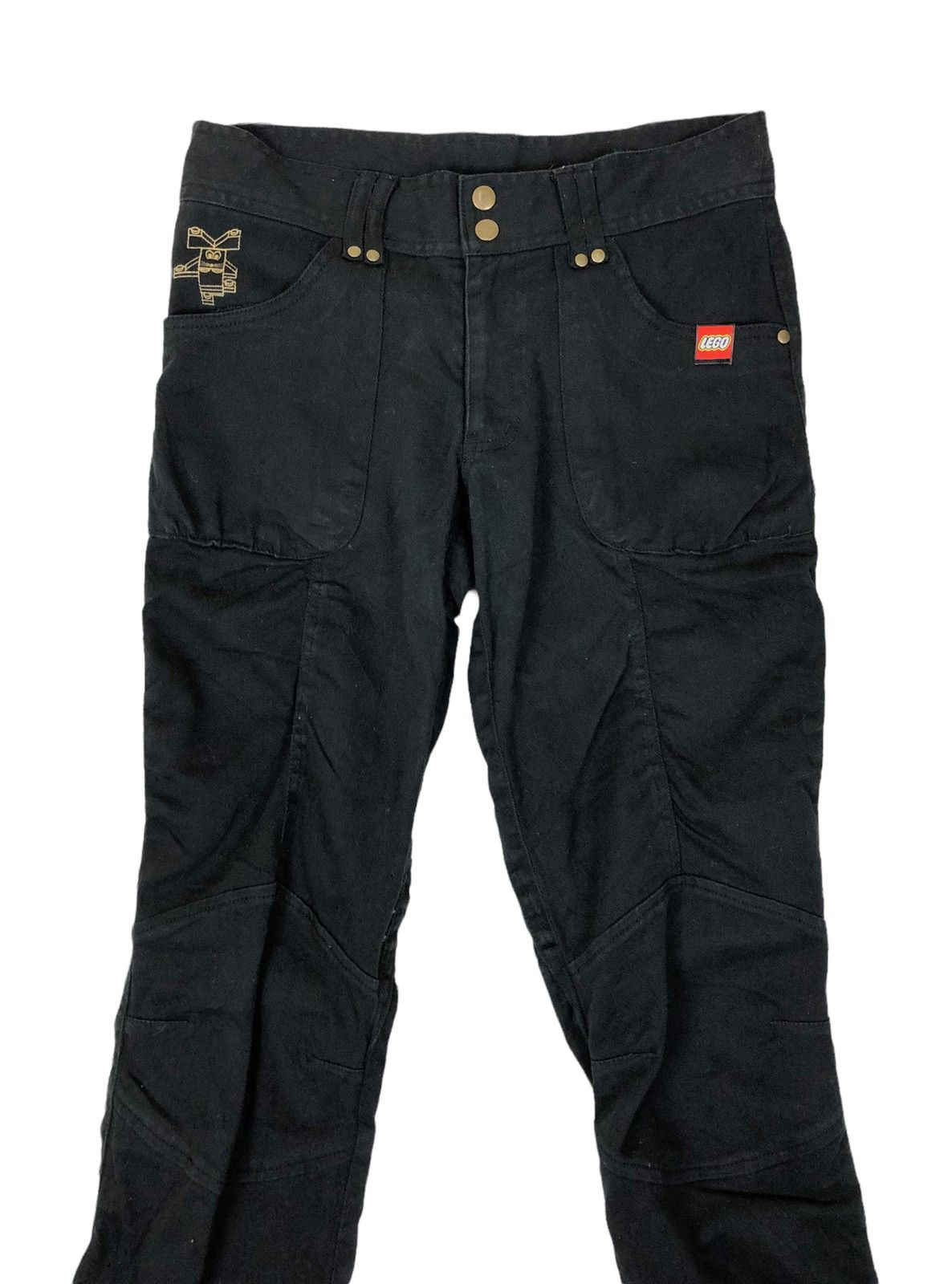 LEGO Lego Black Slim Fit Pants Size US 29 - 3 Thumbnail