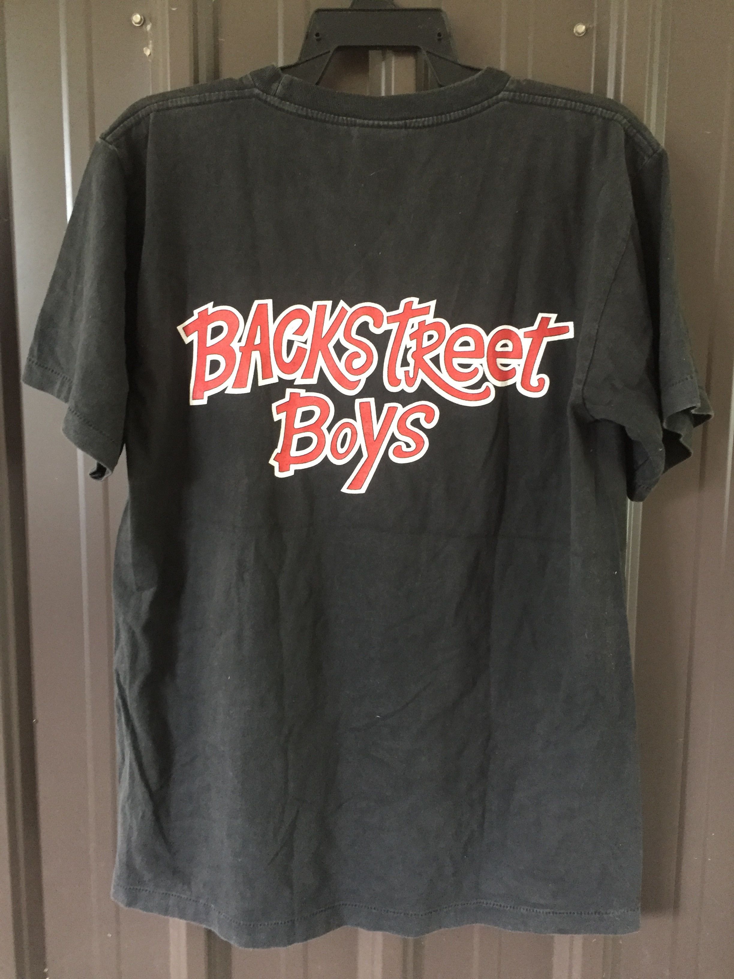 Band Tees × Vintage Vintage 90s Bootleg Backstreet Boys Tee Size US M / EU 48-50 / 2 - 2 Thumbnail