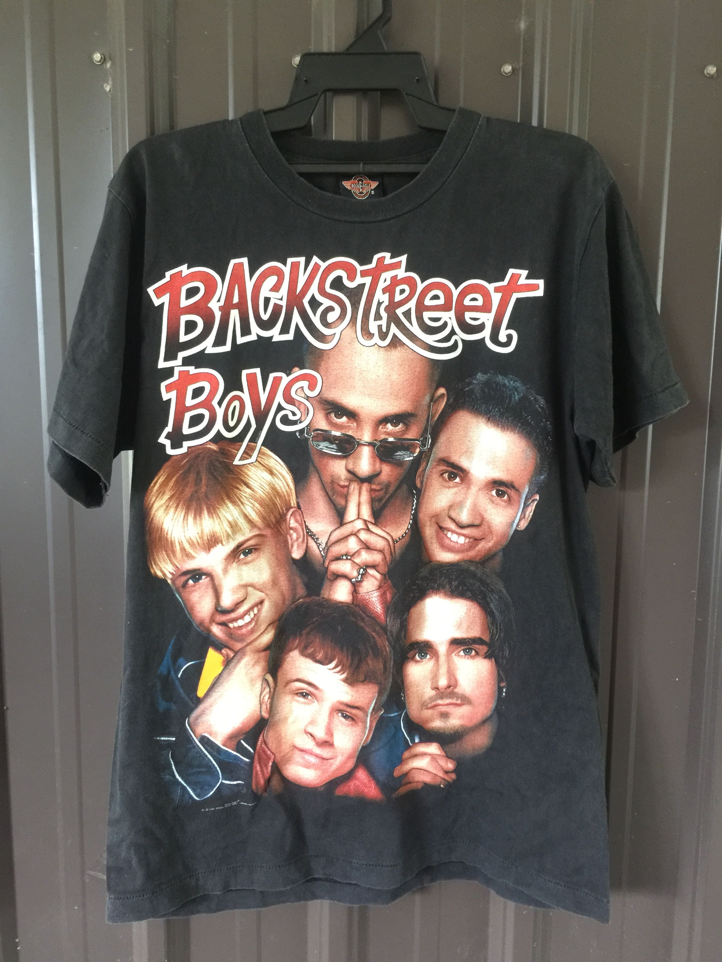 Band Tees × Vintage Vintage 90s Bootleg Backstreet Boys Tee Size US M / EU 48-50 / 2 - 1 Thumbnail