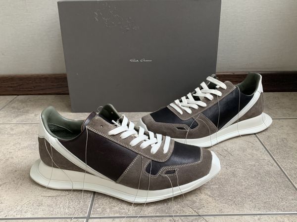 Rick Owens Rick Owens Vintage Runner Sneakers Ramones Lace Up