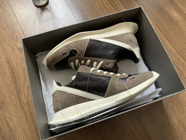 Rick Owens Rick Owens Vintage Runner Sneakers Ramones Lace Up