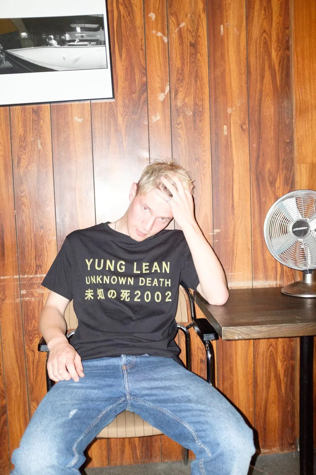 Yung Lean Unknown Death 2002 Tee