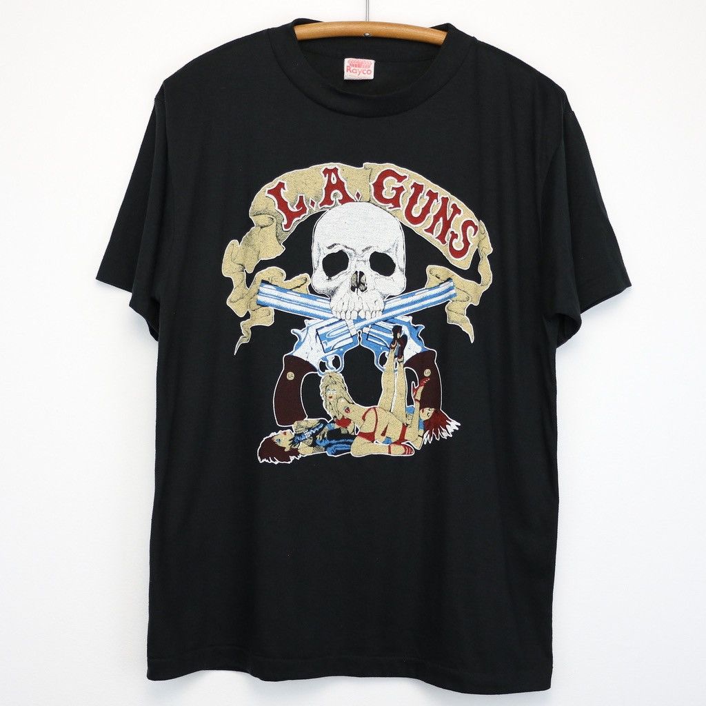Guns N' Roses 1980s LA Guns Sex Booze & Tattoos Shirt | Grailed