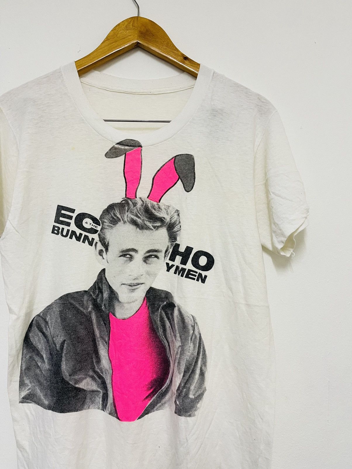 Vintage 1984 Echo And The Bunnymen Handprinted Post Punk W1