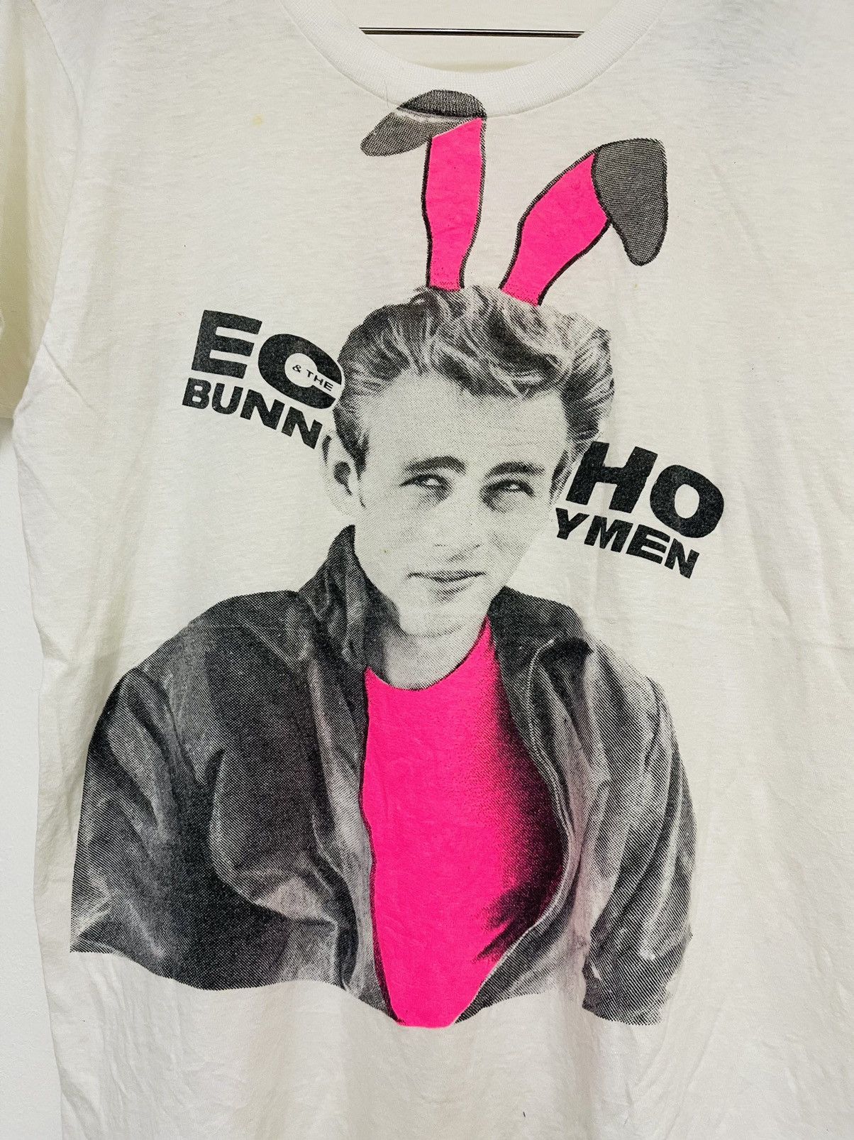 Vintage 1984 Echo And The Bunnymen Handprinted Post Punk W1