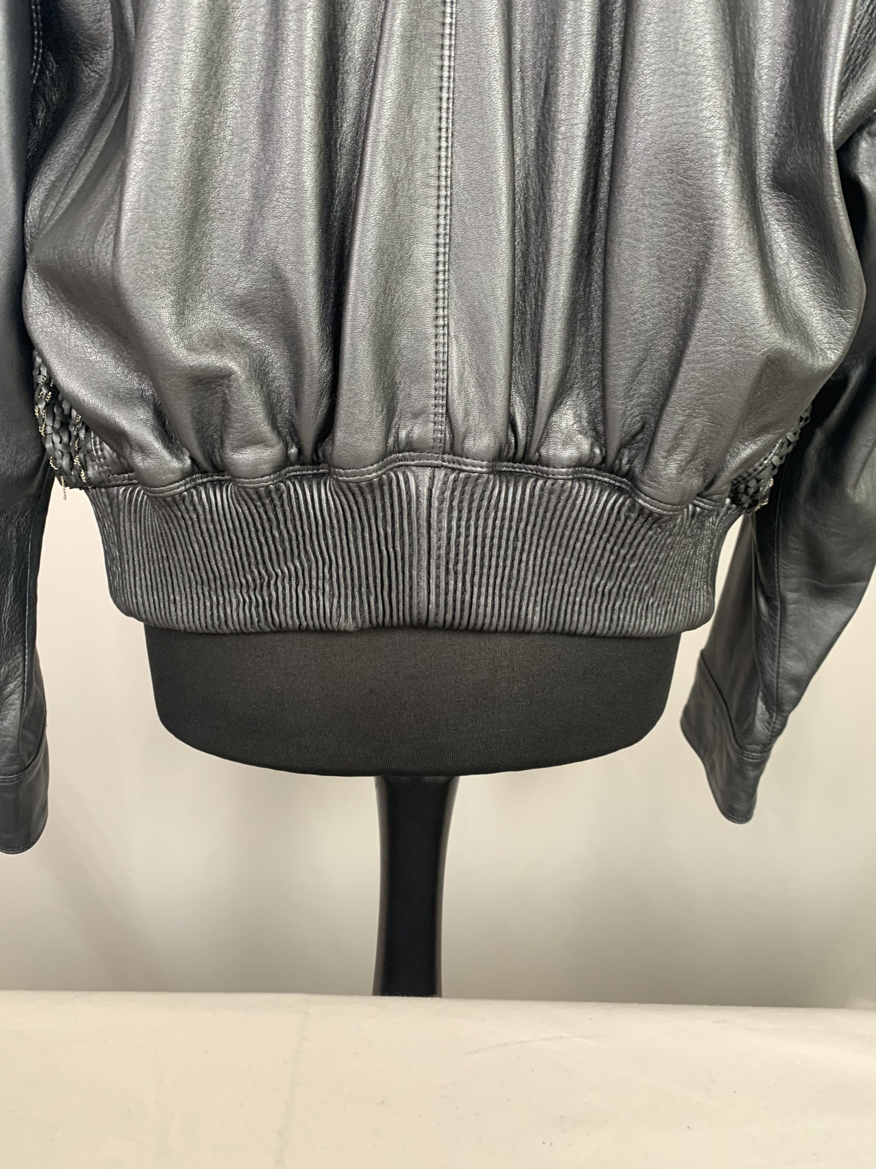 Versace RARE VINTAGE Gianni Versace Leather Jacket Size US L / EU 52-54 / 3 - 10 Thumbnail
