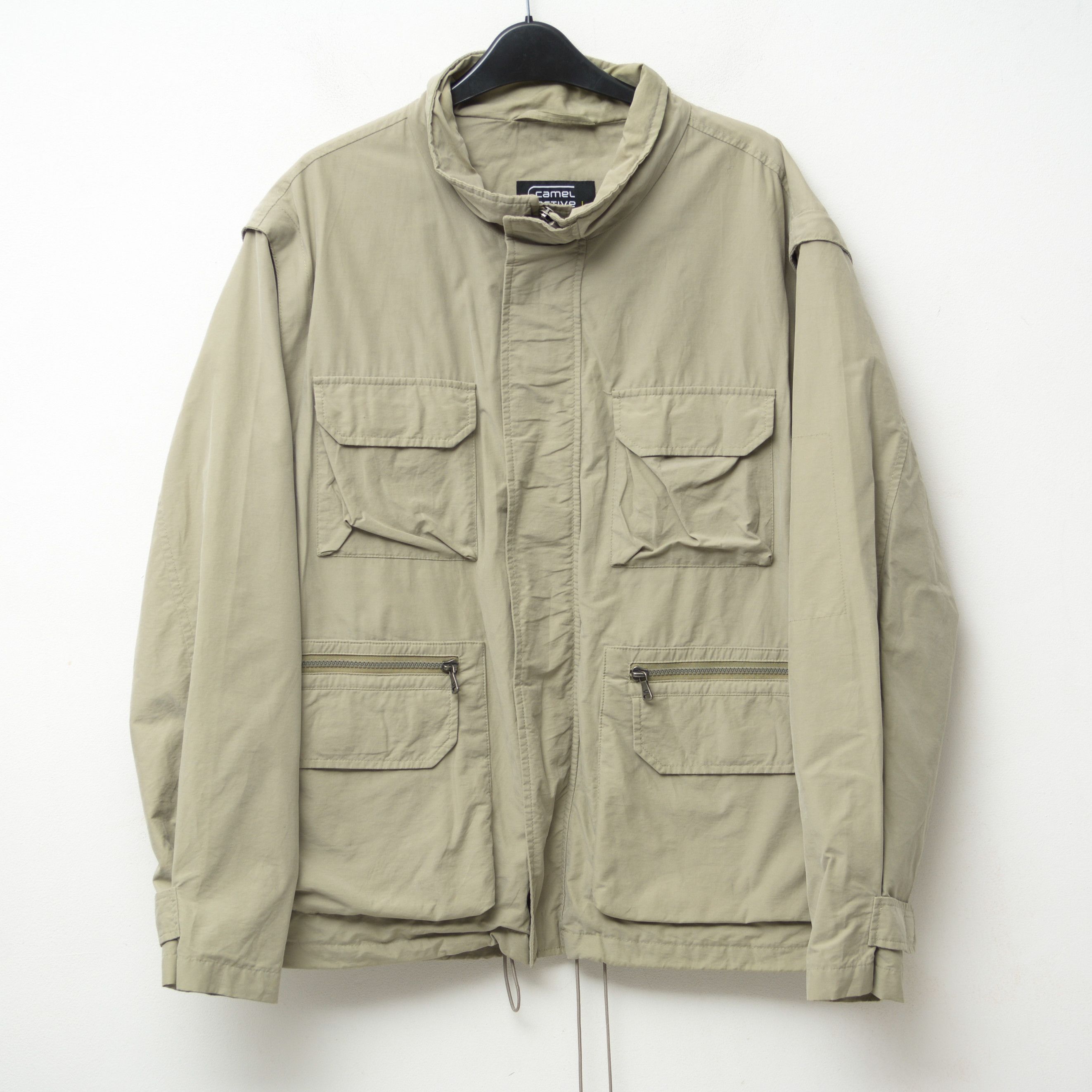 Veste Imperméable Camel Active Navy Blue - Taille EU 38 (UK 10, US 8), Coupe Régulière, Neuve Avec étiquettes