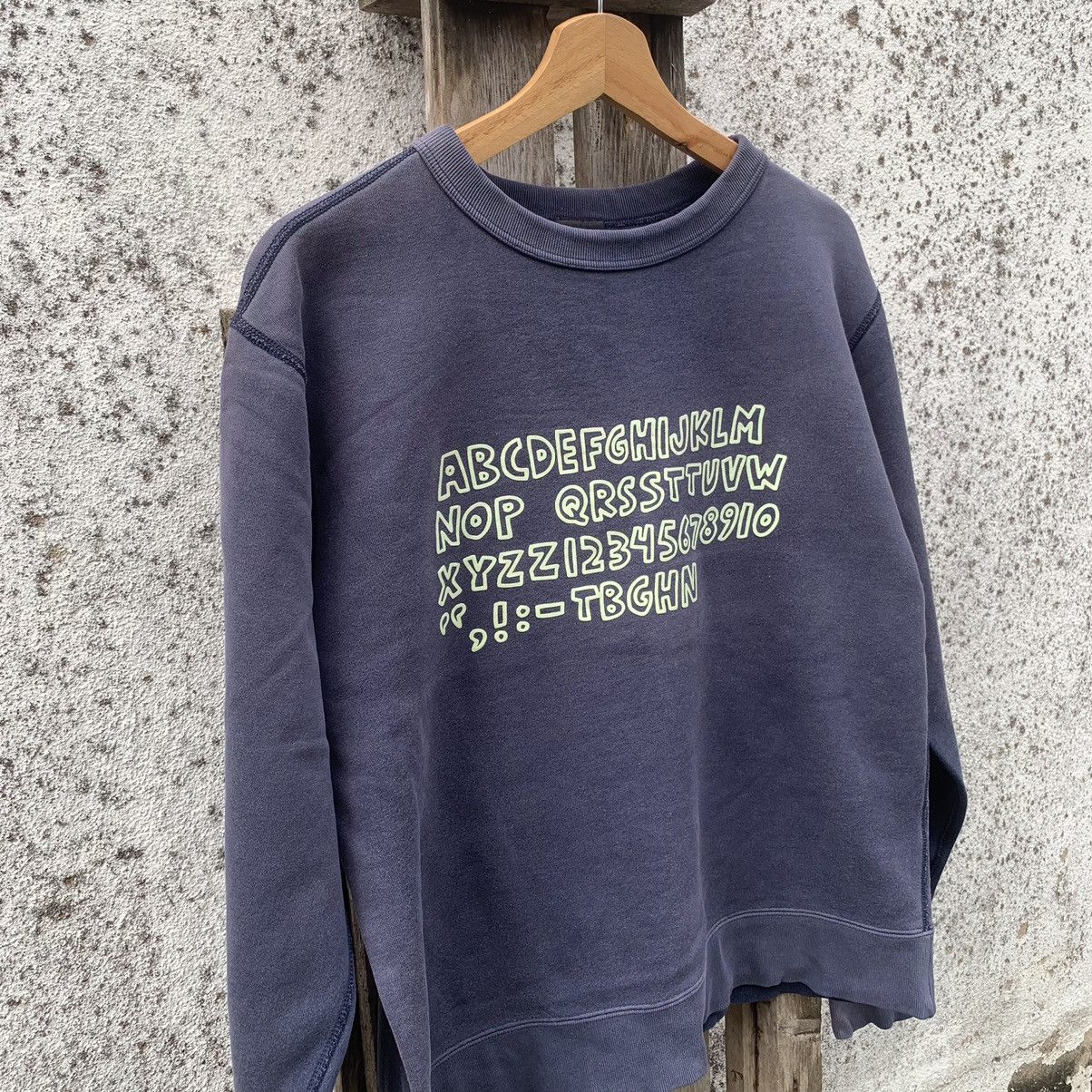 Keith Haring KEITH HARING Crewneck Faded Sweater Arts Pullover Jumper Size US M / EU 48-50 / 2 - 2 Thumbnail