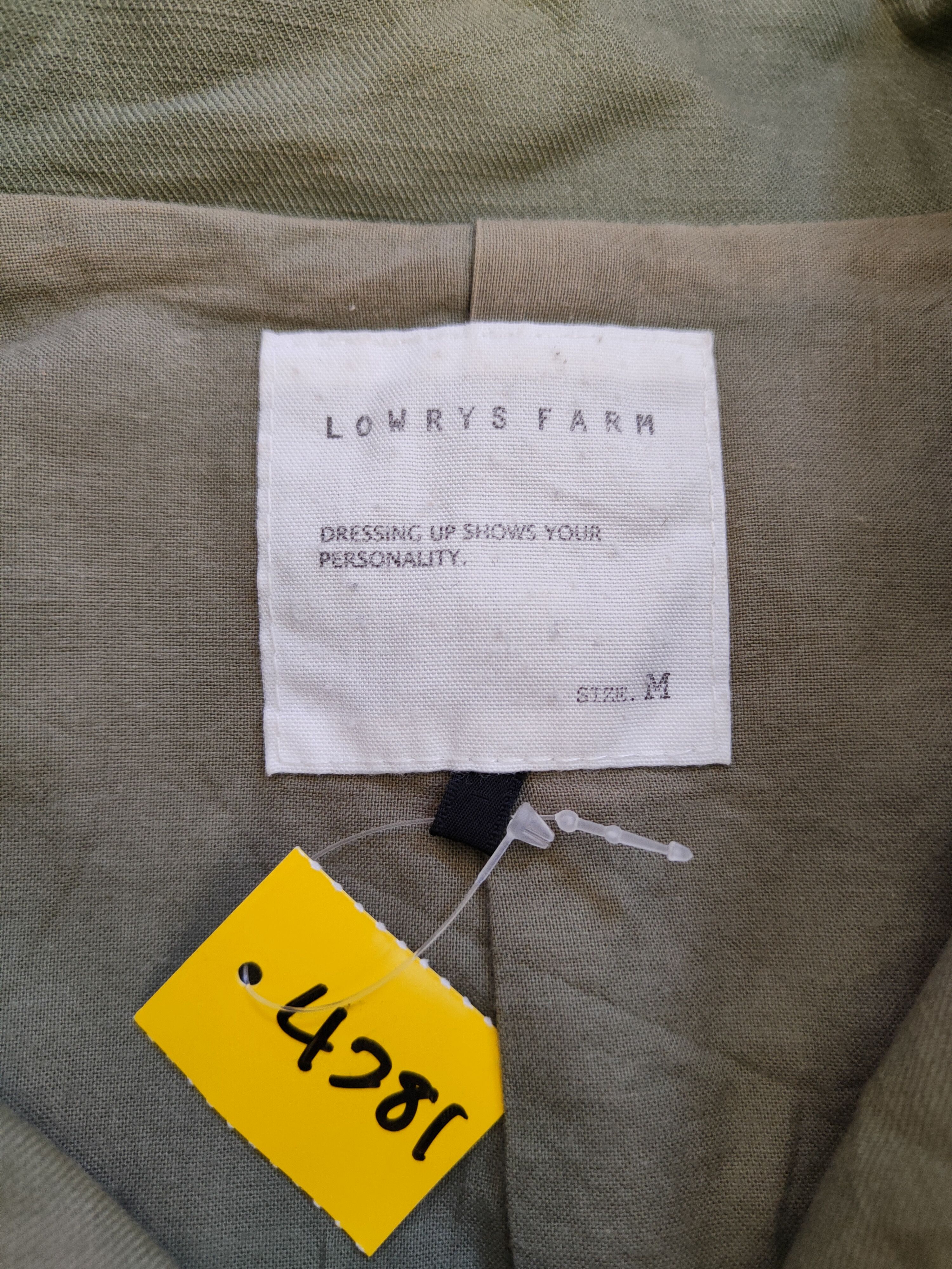 Japanese Brand × LOWRYS FARM Lowrys Farm Green military Jacket #4281 Size M / US 6-8 / IT 42-44 - 11 Thumbnail