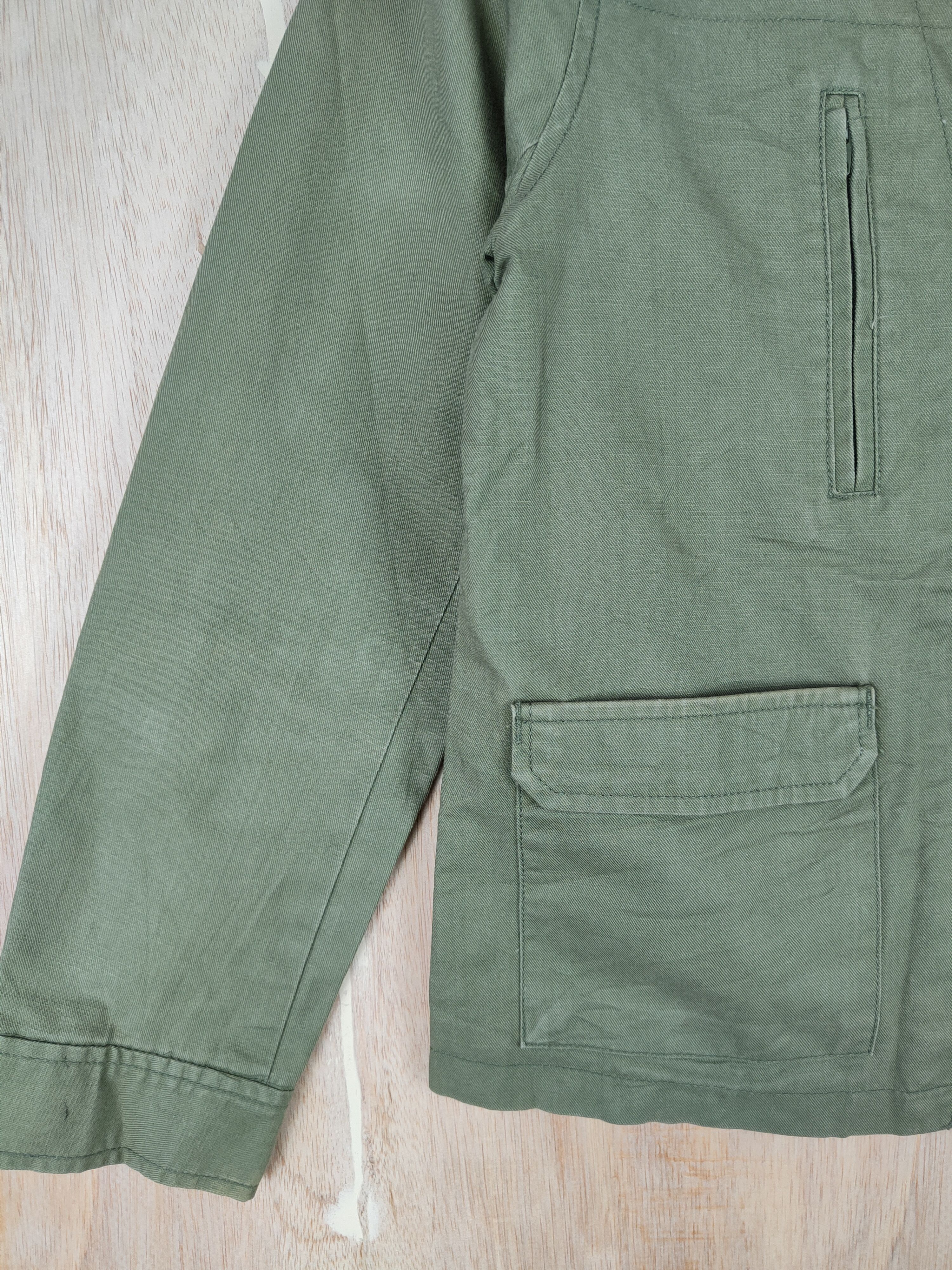 Japanese Brand × LOWRYS FARM Lowrys Farm Green military Jacket #4281 Size M / US 6-8 / IT 42-44 - 4 Thumbnail