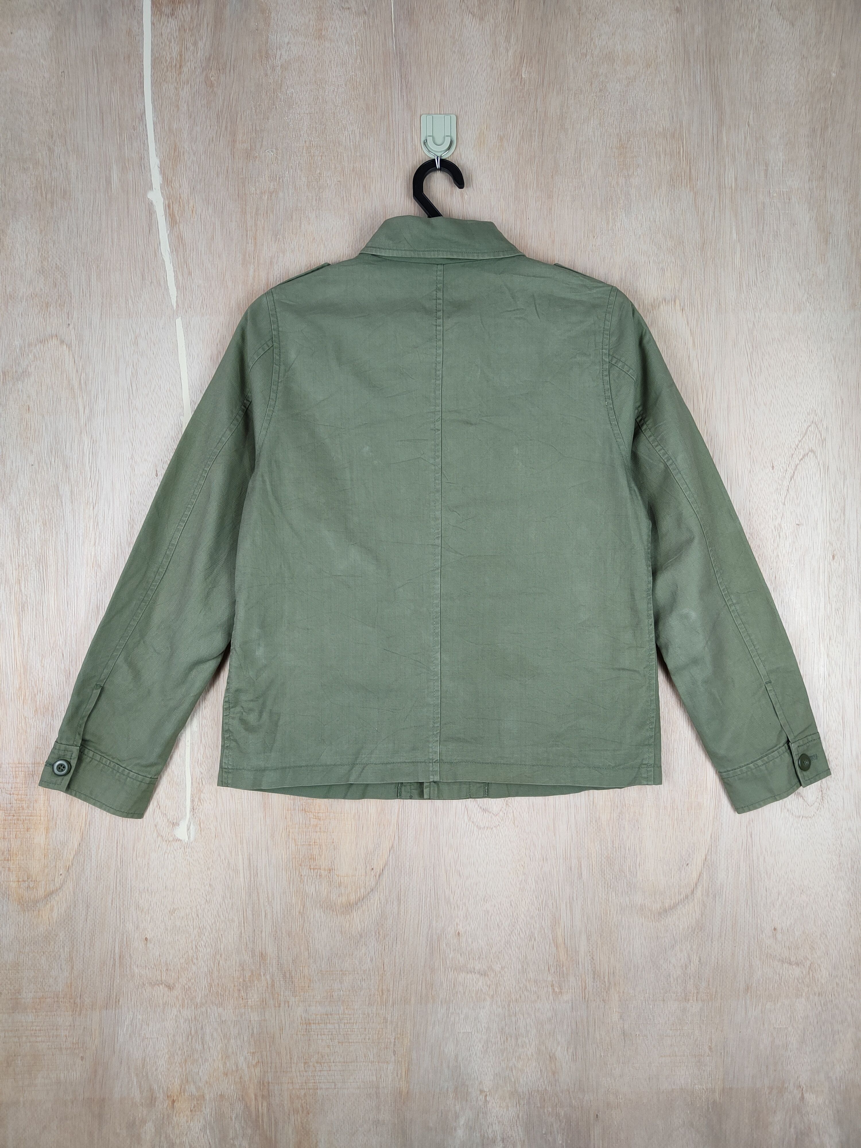 Japanese Brand × LOWRYS FARM Lowrys Farm Green military Jacket #4281 Size M / US 6-8 / IT 42-44 - 7 Thumbnail