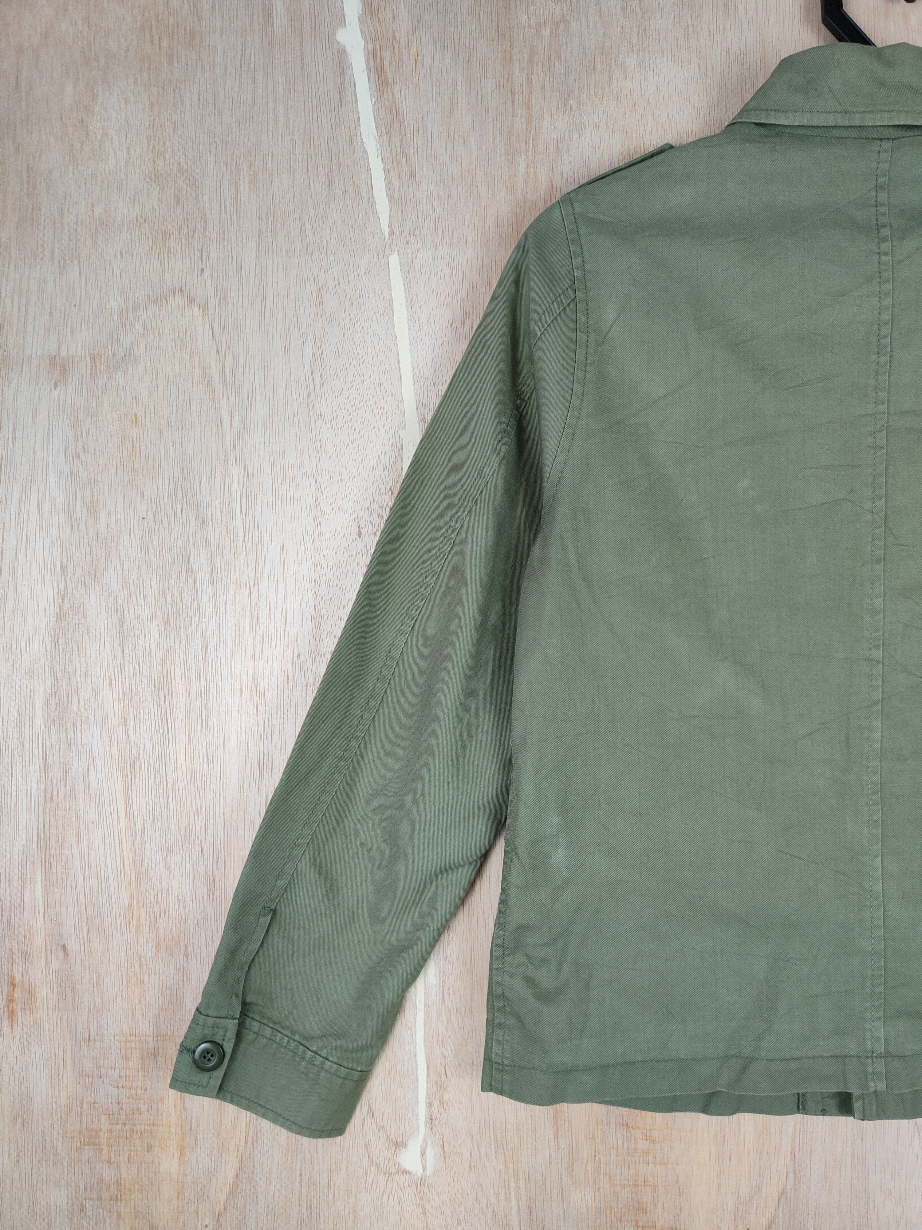 Japanese Brand × LOWRYS FARM Lowrys Farm Green military Jacket #4281 Size M / US 6-8 / IT 42-44 - 8 Thumbnail