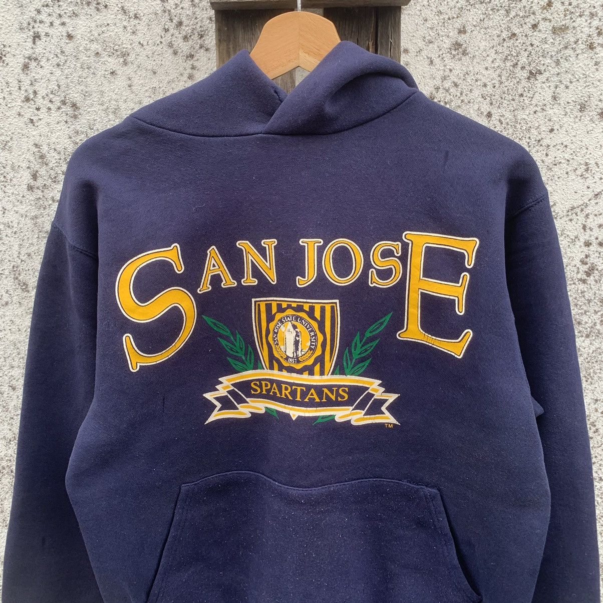 Russell Athletic × Vintage Vintage Russell Athletic San Jose Hoodie Pullover Sweater Size US M / EU 48-50 / 2 - 3 Thumbnail