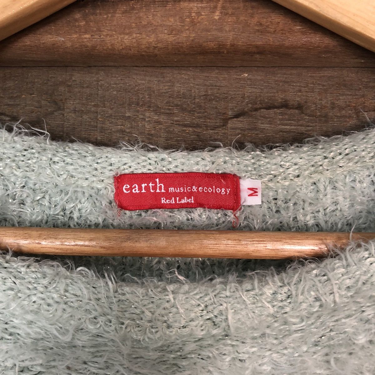 Homespun Knitwear × Japanese Brand Earth Shag Shaggy Fur Mohair Knitwear #7036 Size S / US 4 / IT 40 - 7 Thumbnail