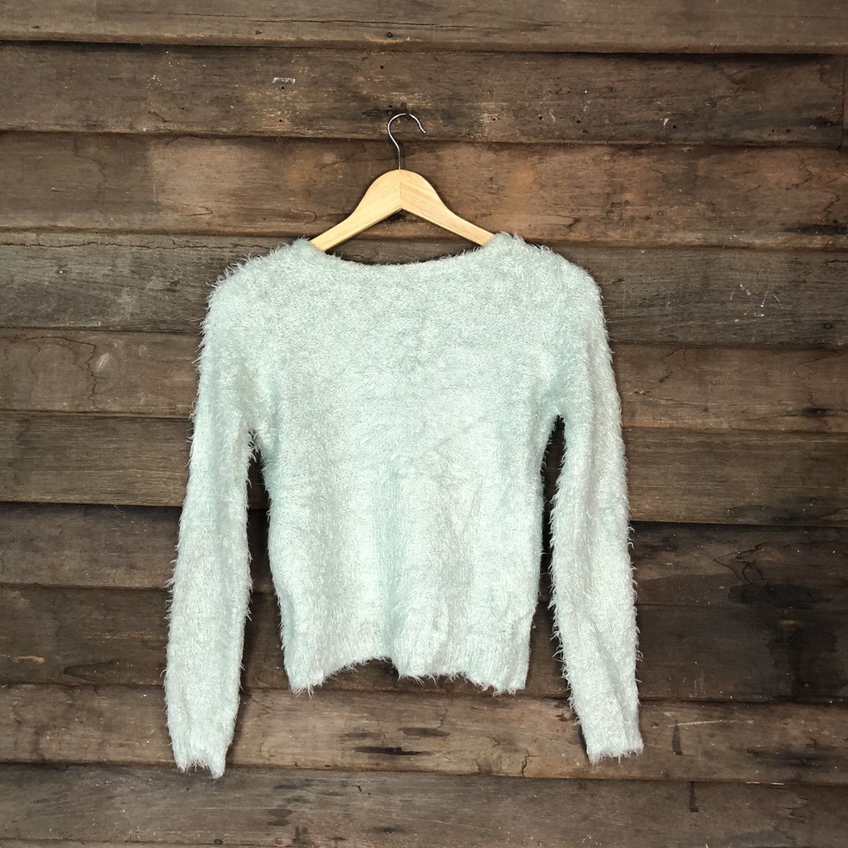 Homespun Knitwear × Japanese Brand Earth Shag Shaggy Fur Mohair Knitwear #7036 Size S / US 4 / IT 40 - 10 Thumbnail