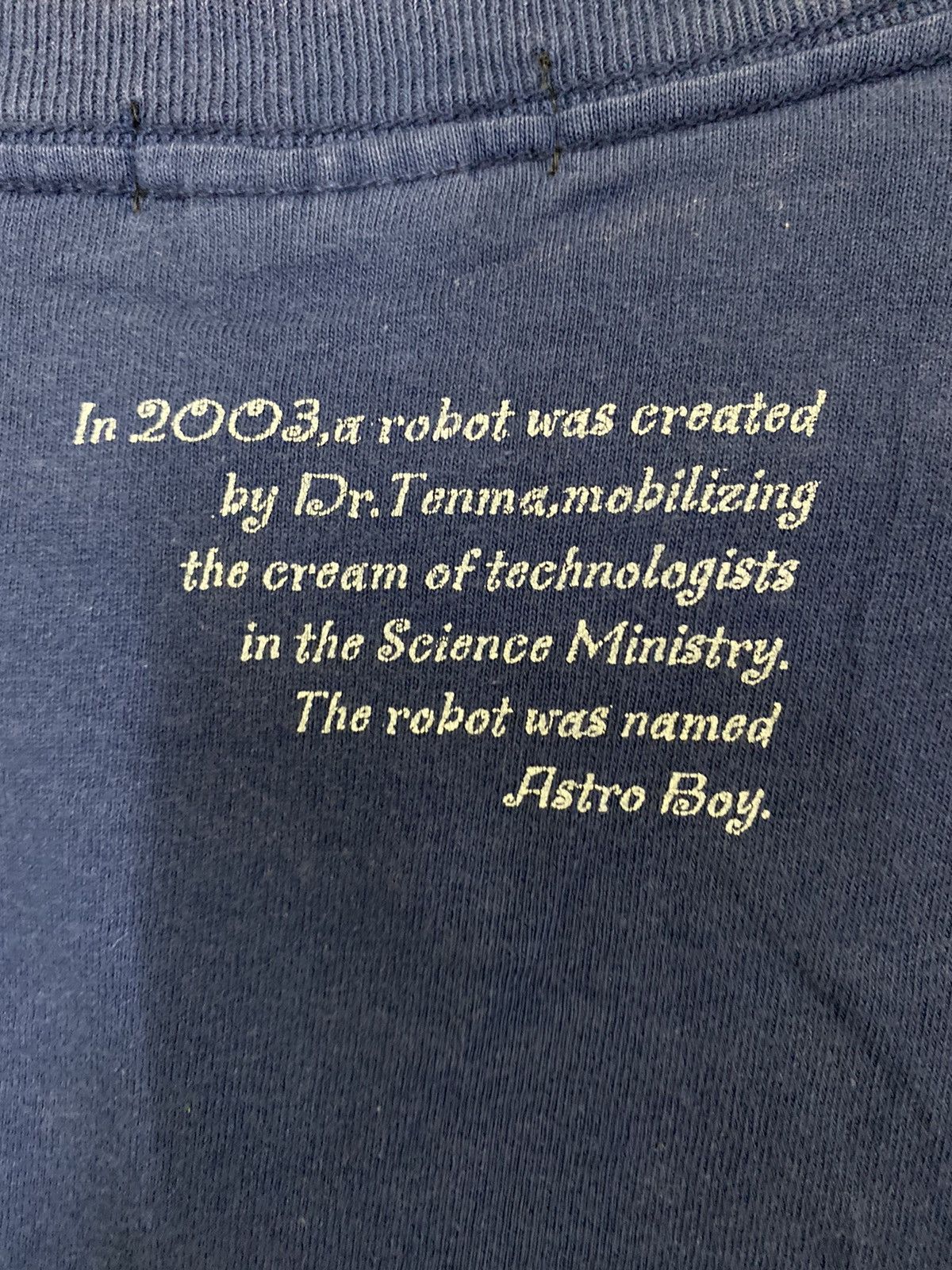 vintage 00s ASTRO BOY nice design promo t-shirts