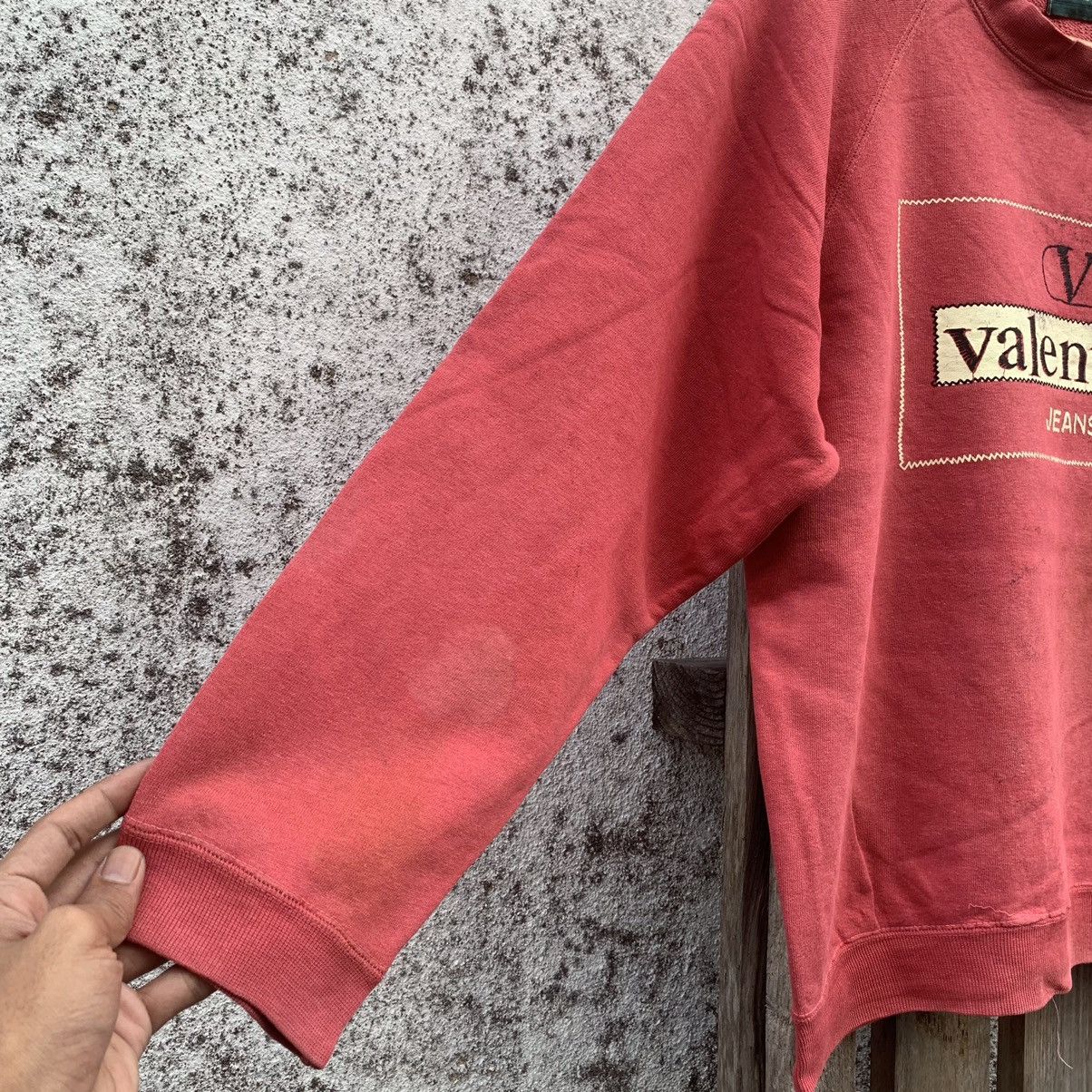 Japanese Brand × Valentino × Vintage 💥 RUSTY DIRTY! Valentino Crewneck Faded Sweater Designer Size US M / EU 48-50 / 2 - 7 Thumbnail