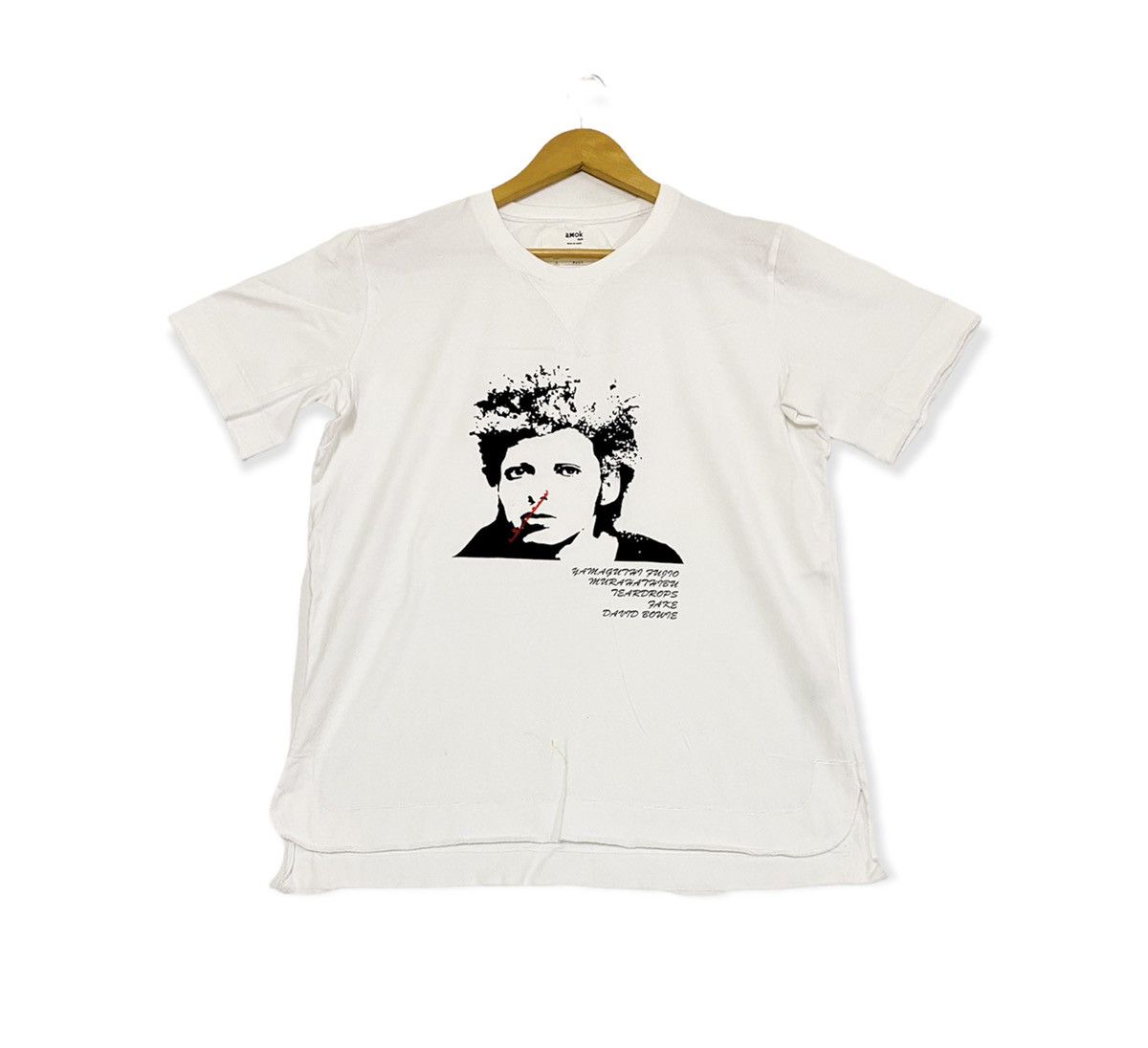 Band Tees vintage 00s DAVID BOWIE by amok man made in japan t-shirts Size US M / EU 48-50 / 2 - 1 Thumbnail