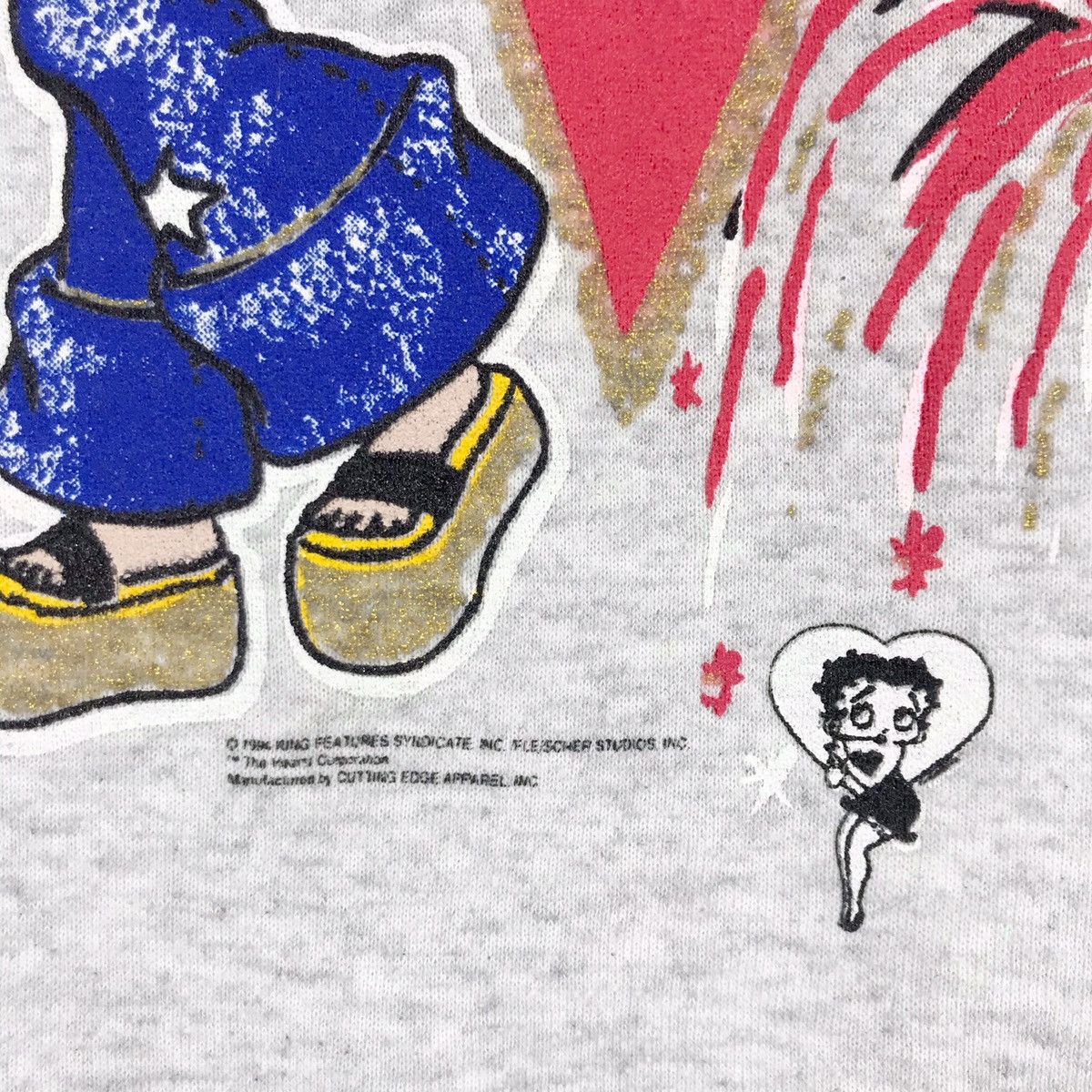 Cartoon Network × Vintage 90s Betty Boop Sweatshirts Crewneck Size US M / EU 48-50 / 2 - 7 Thumbnail