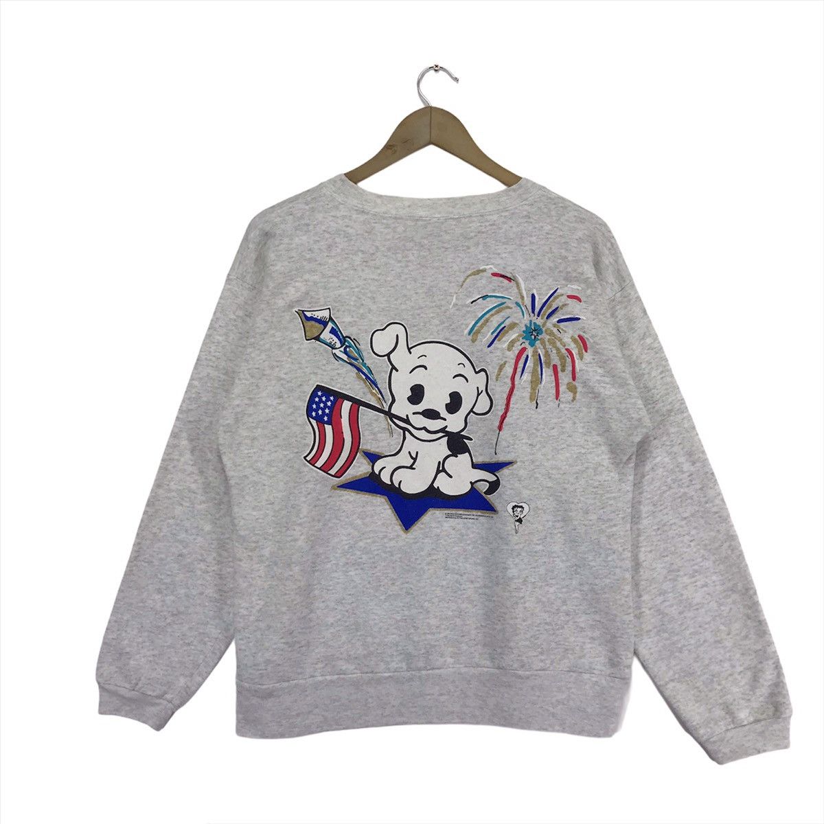 Cartoon Network × Vintage 90s Betty Boop Sweatshirts Crewneck Size US M / EU 48-50 / 2 - 2 Thumbnail