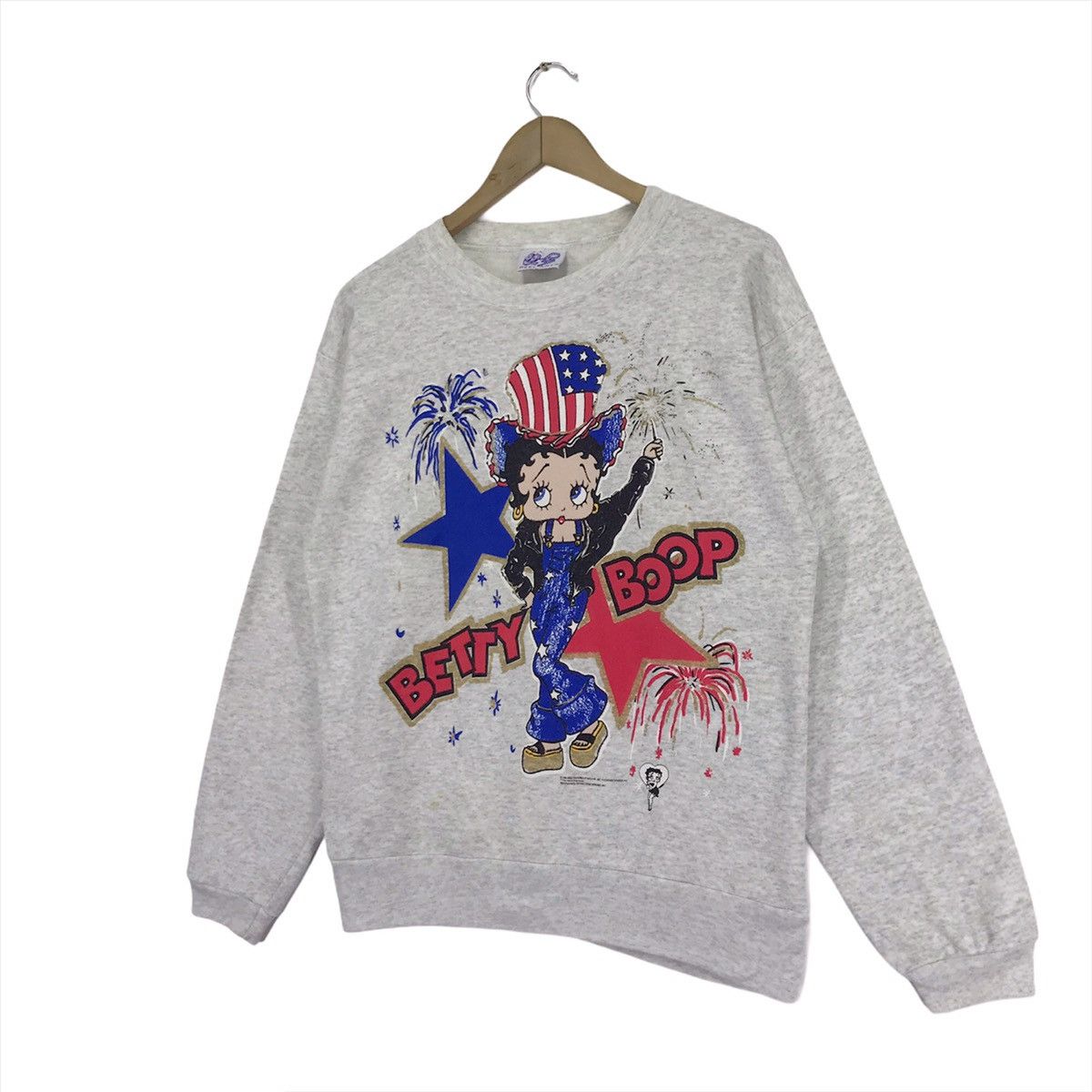 Cartoon Network × Vintage 90s Betty Boop Sweatshirts Crewneck Size US M / EU 48-50 / 2 - 3 Thumbnail